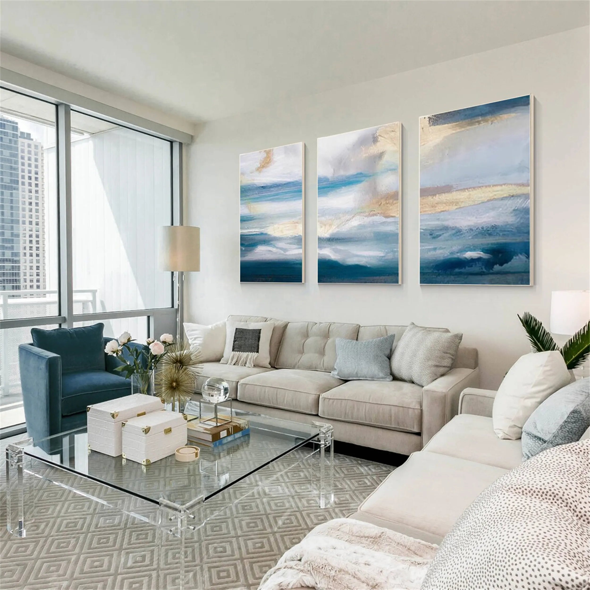 Abstract Tranquility Set of 3 #WA230