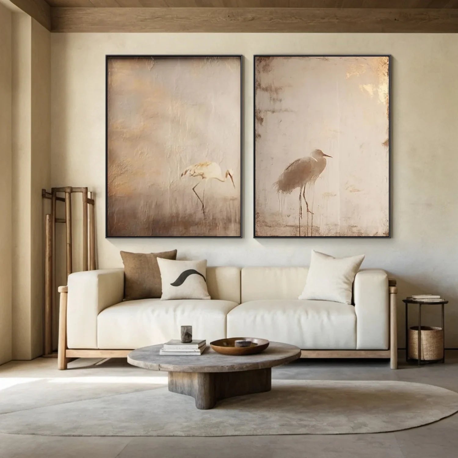 Abstract Animal Wall Art Set of 2 #AM142