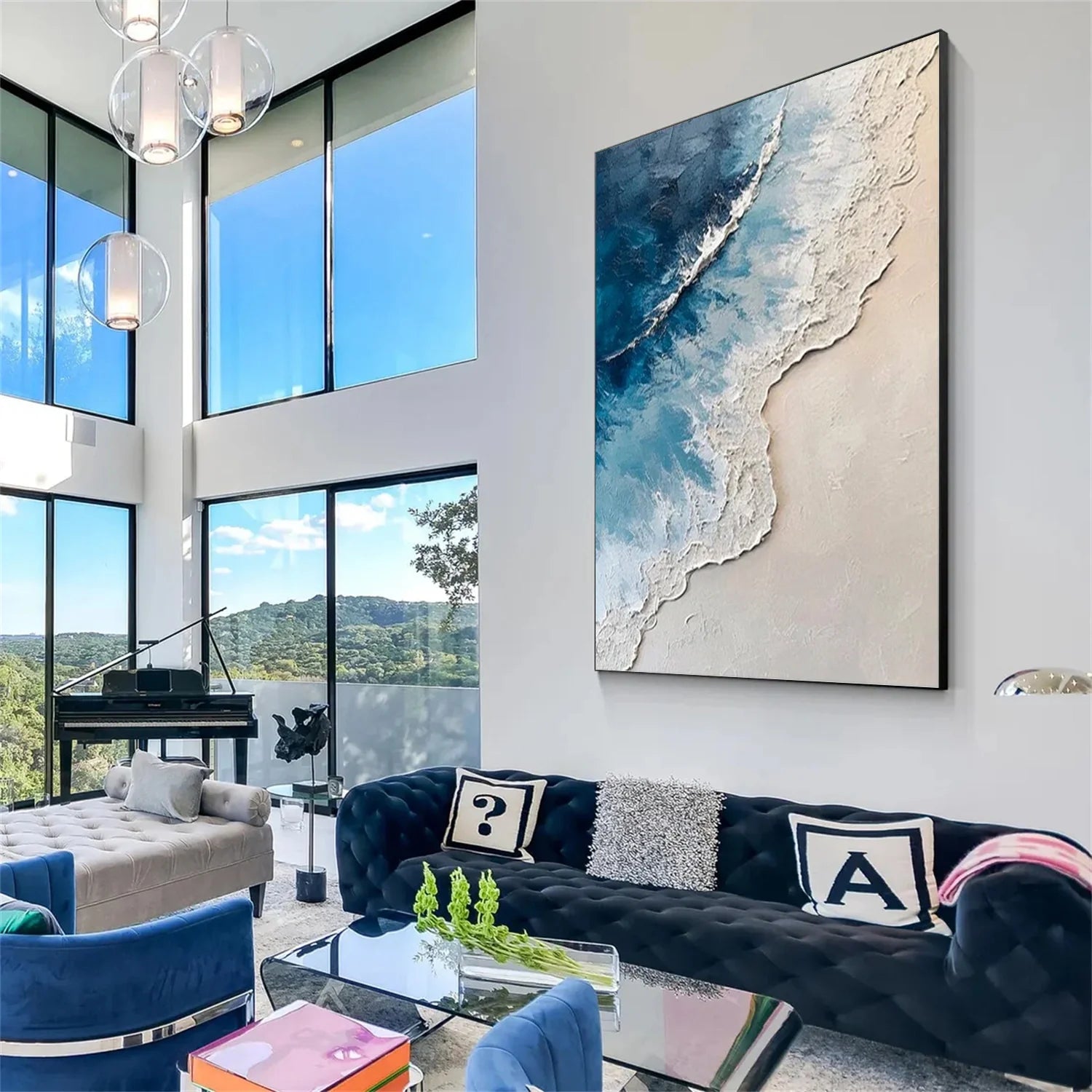 Minimalist Sea & Sky Art #SK036