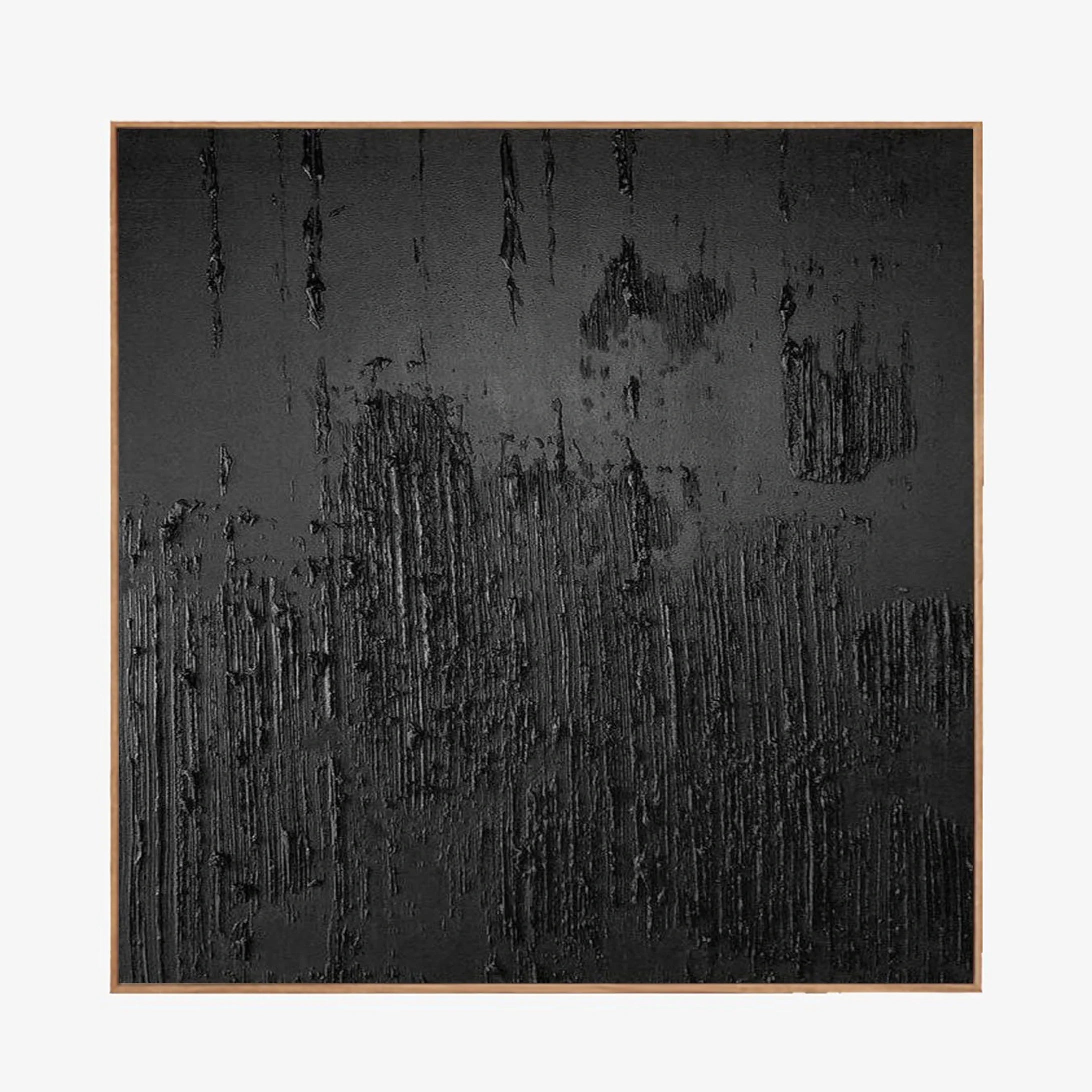 Plaster 3D Textured Minimalist Wall Decor Painting Original by Artist