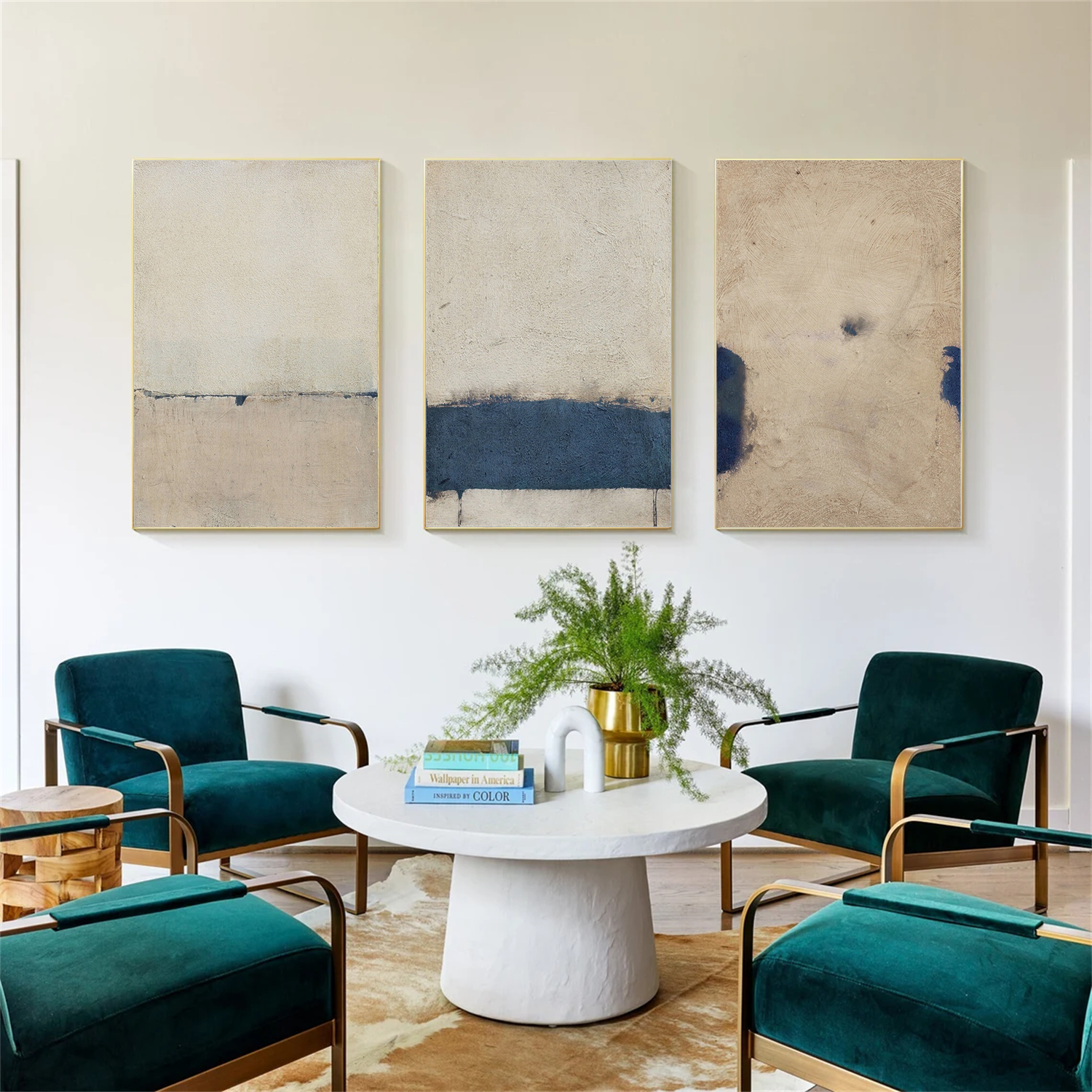 Wabi Sabi_Canvas Art Set of 3 #WA657