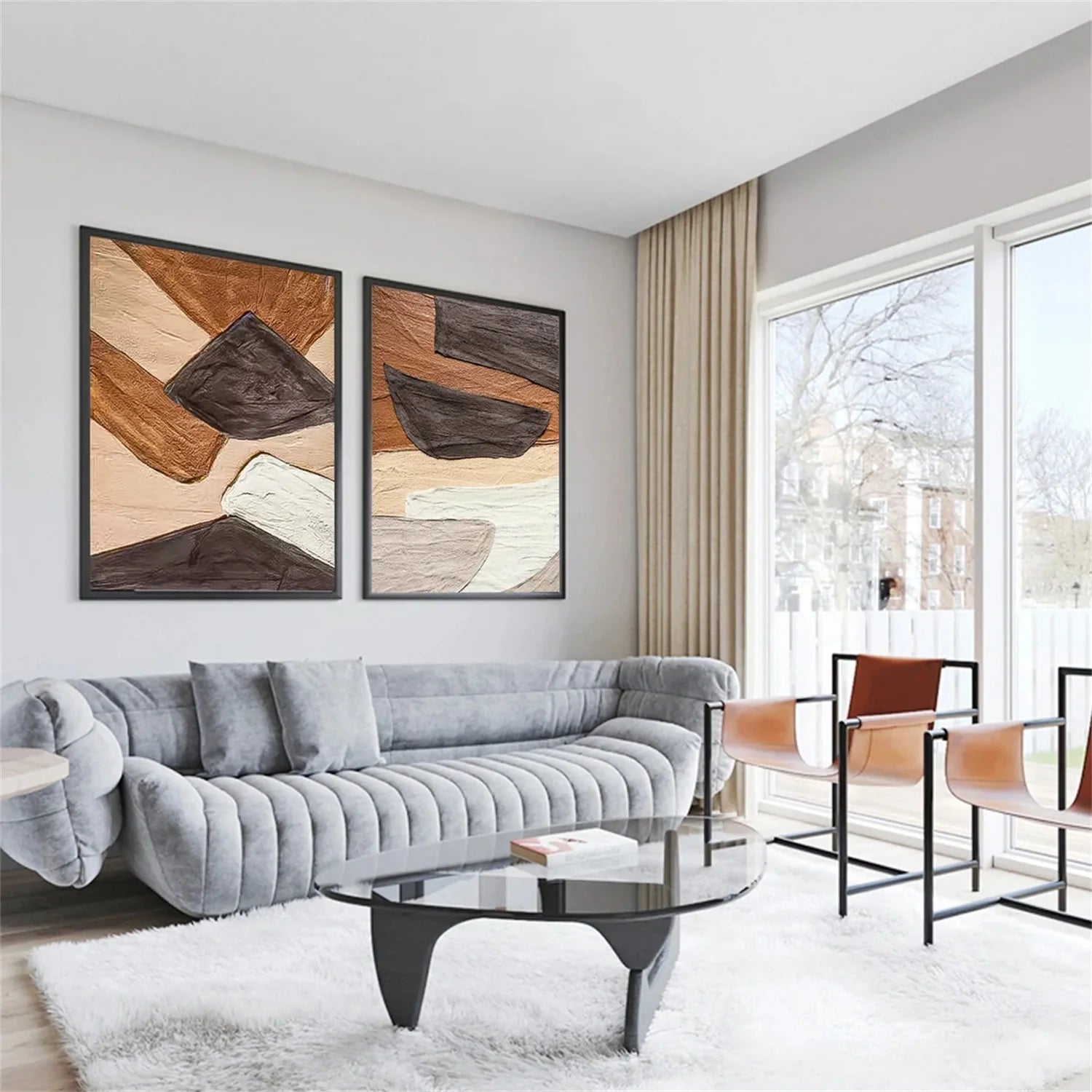 Abstract Tranquility Set of 2 #WA321