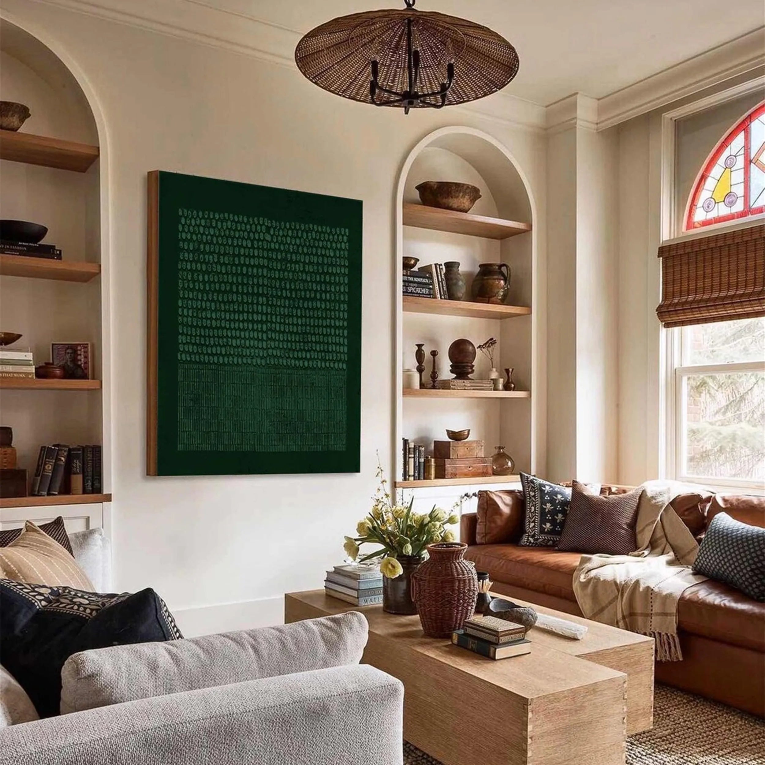 Green Texture Art #GT007