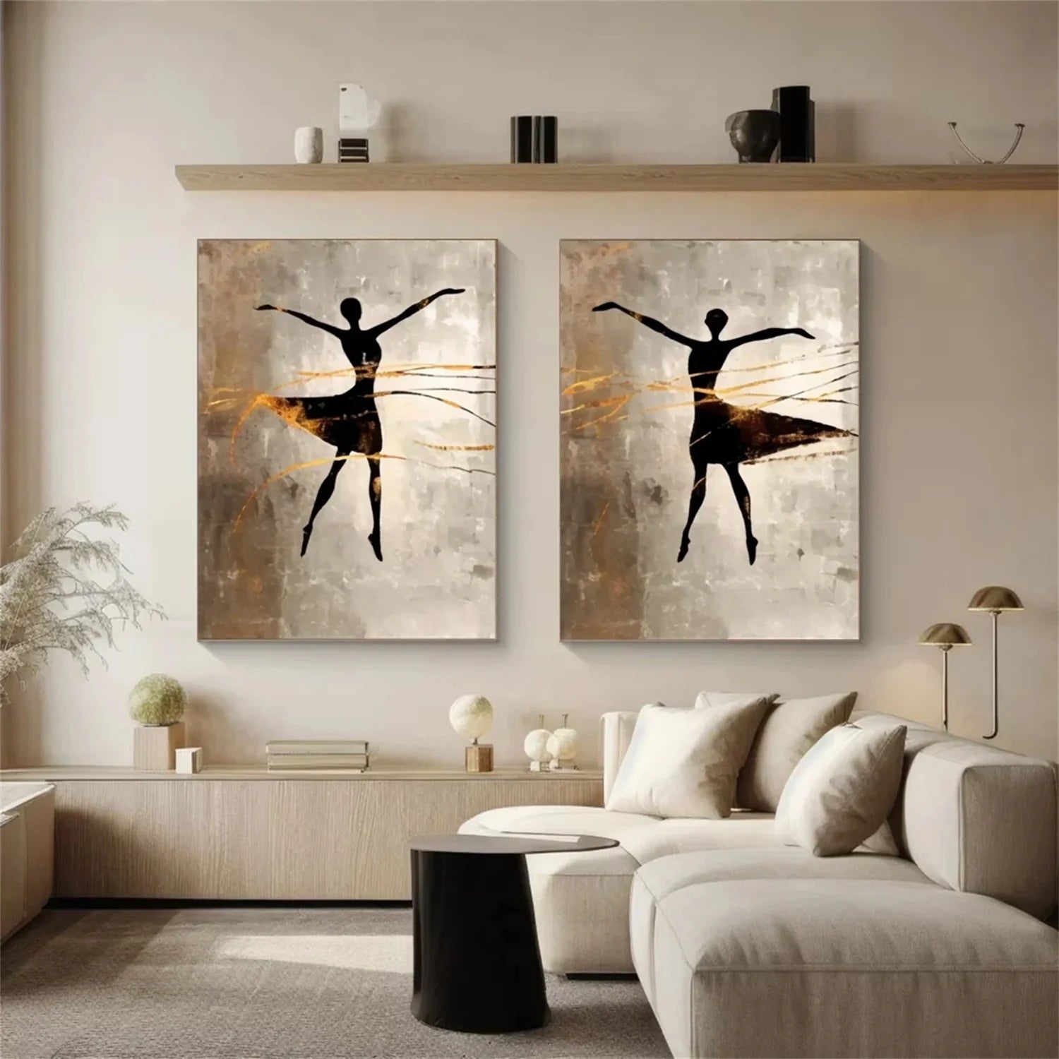 Abstract Portrait Colorful Painting #AB027