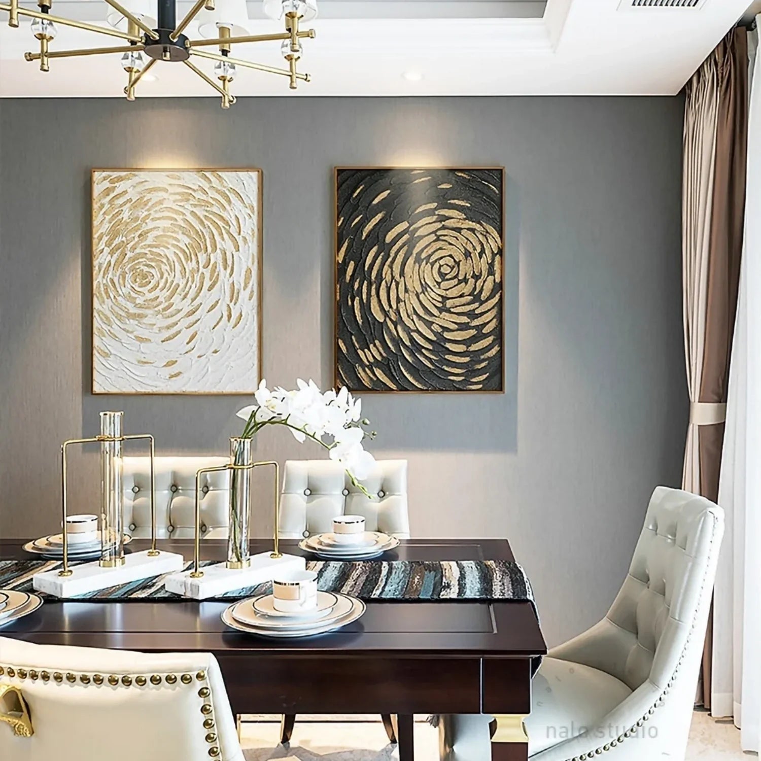 Abstract Tranquility Set of 2 #WA388