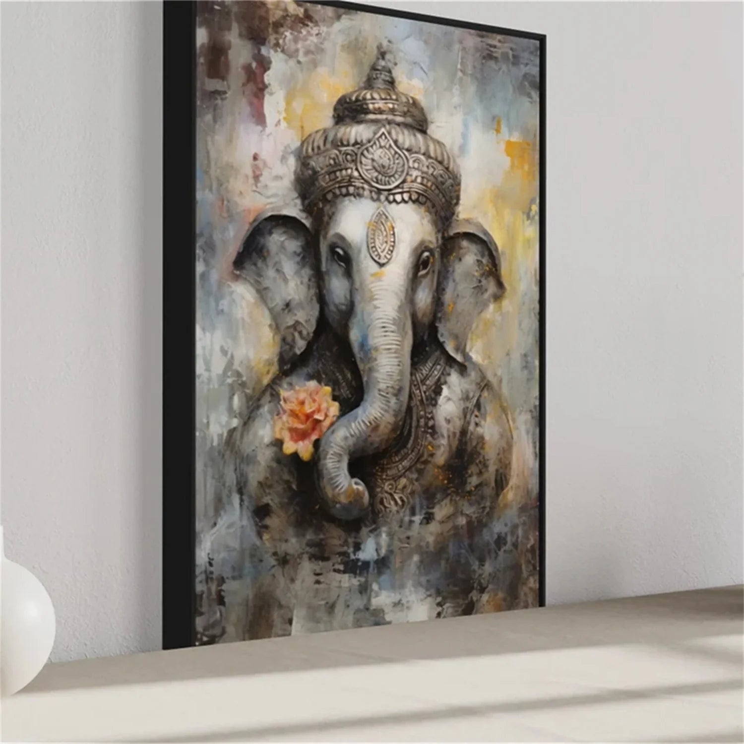 Colorful Abstract Animal Wall Art #AM059