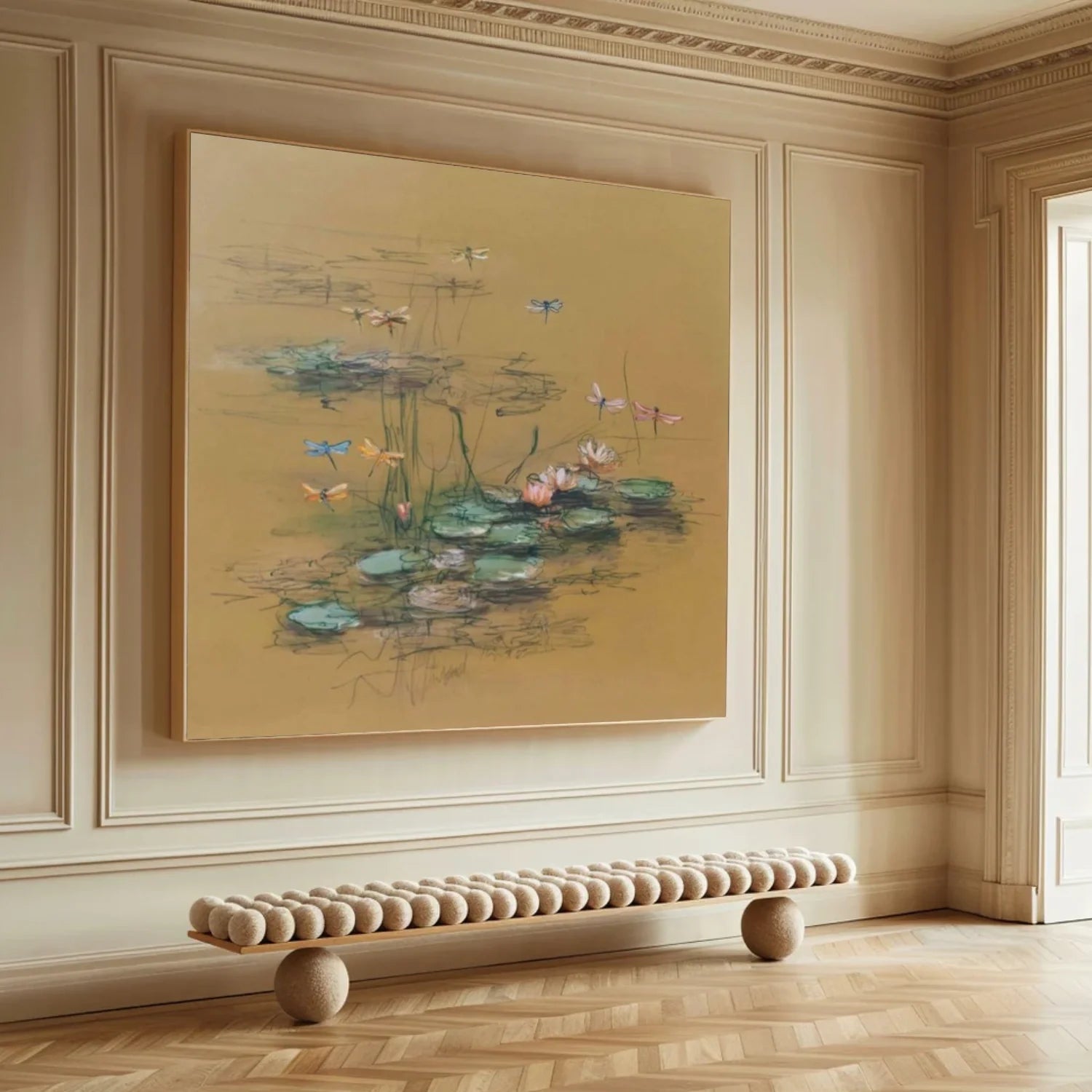 Flower & Tree Abstract_Wall Art #FT175