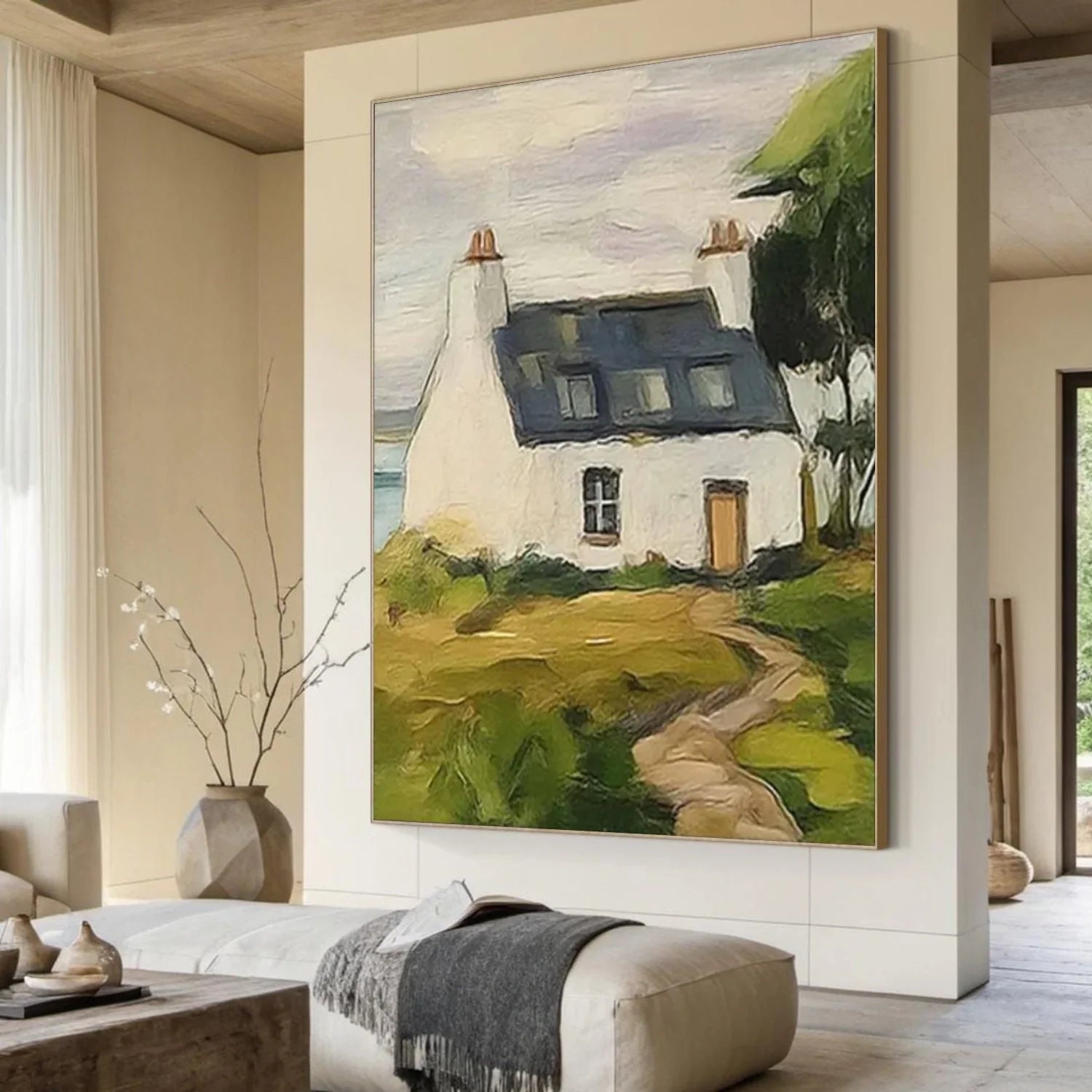 Abstract Canvas Art #WA799