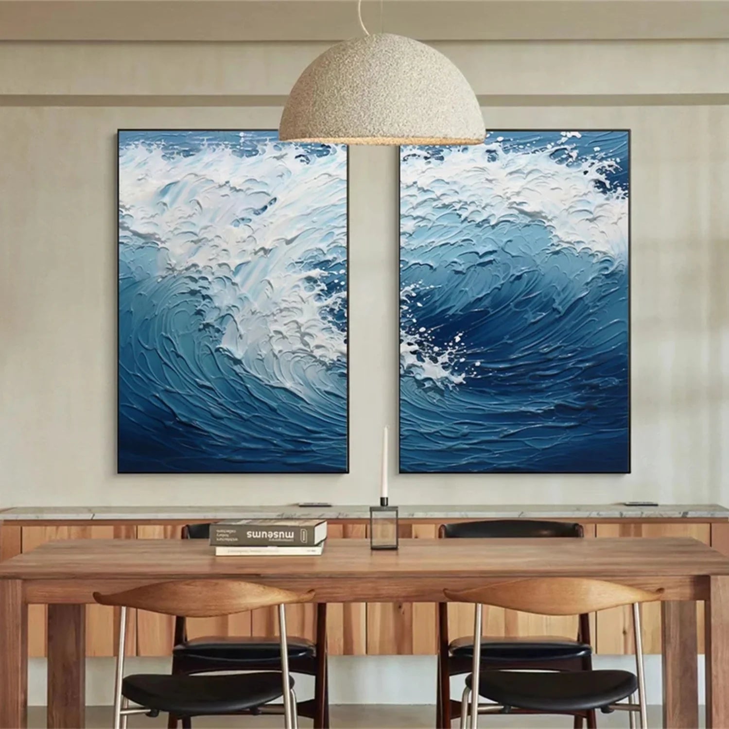 Minimalist Sea & Sky Art Set of 2 #SK031