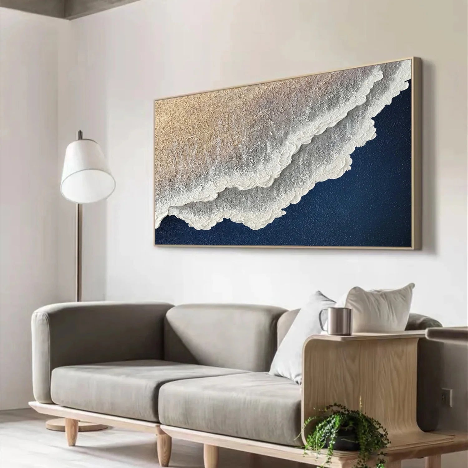 Sea & Sky Abstract_Wall Art #SK159