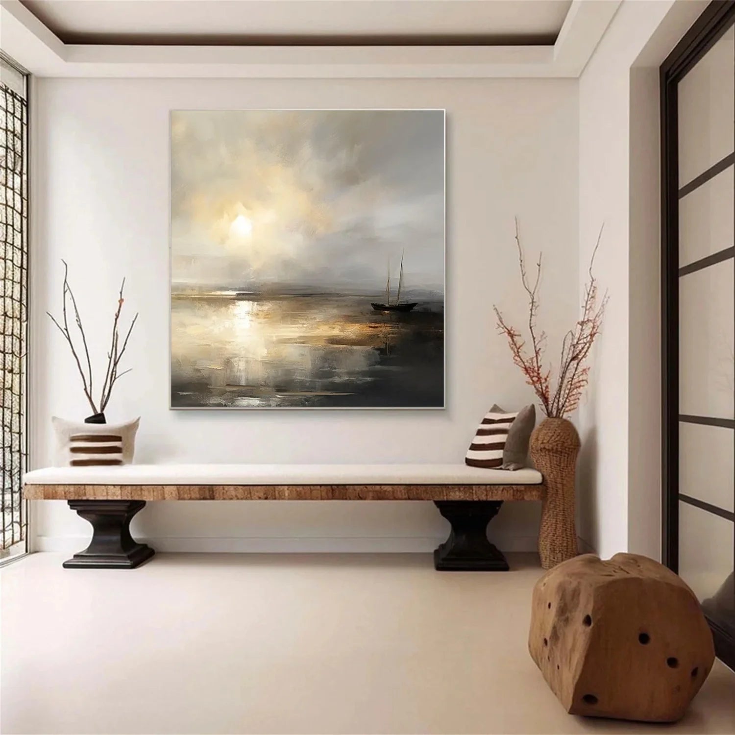 Minimalist Sea & Sky Art #SK120