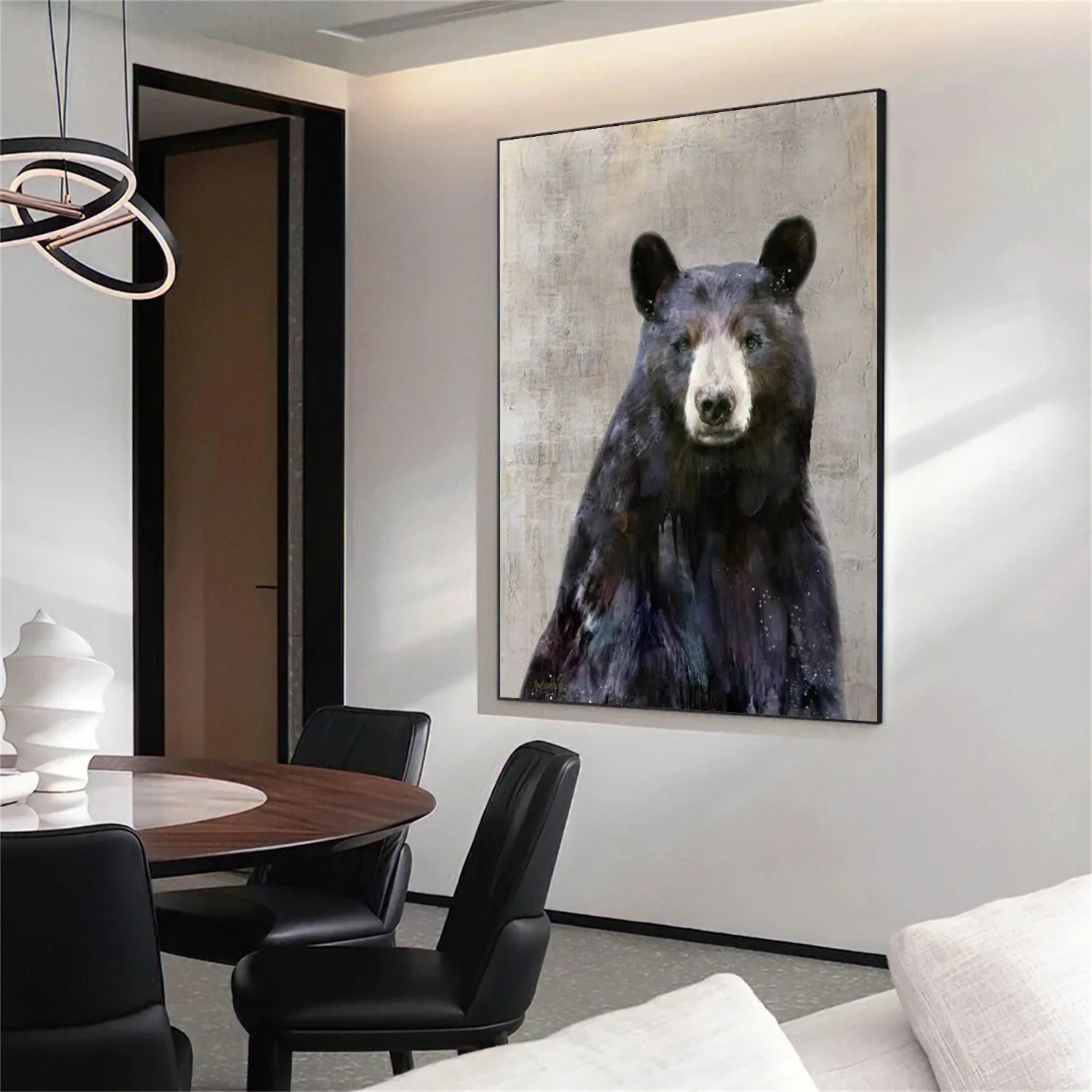 Colorful Abstract Animal Wall Art #AM072