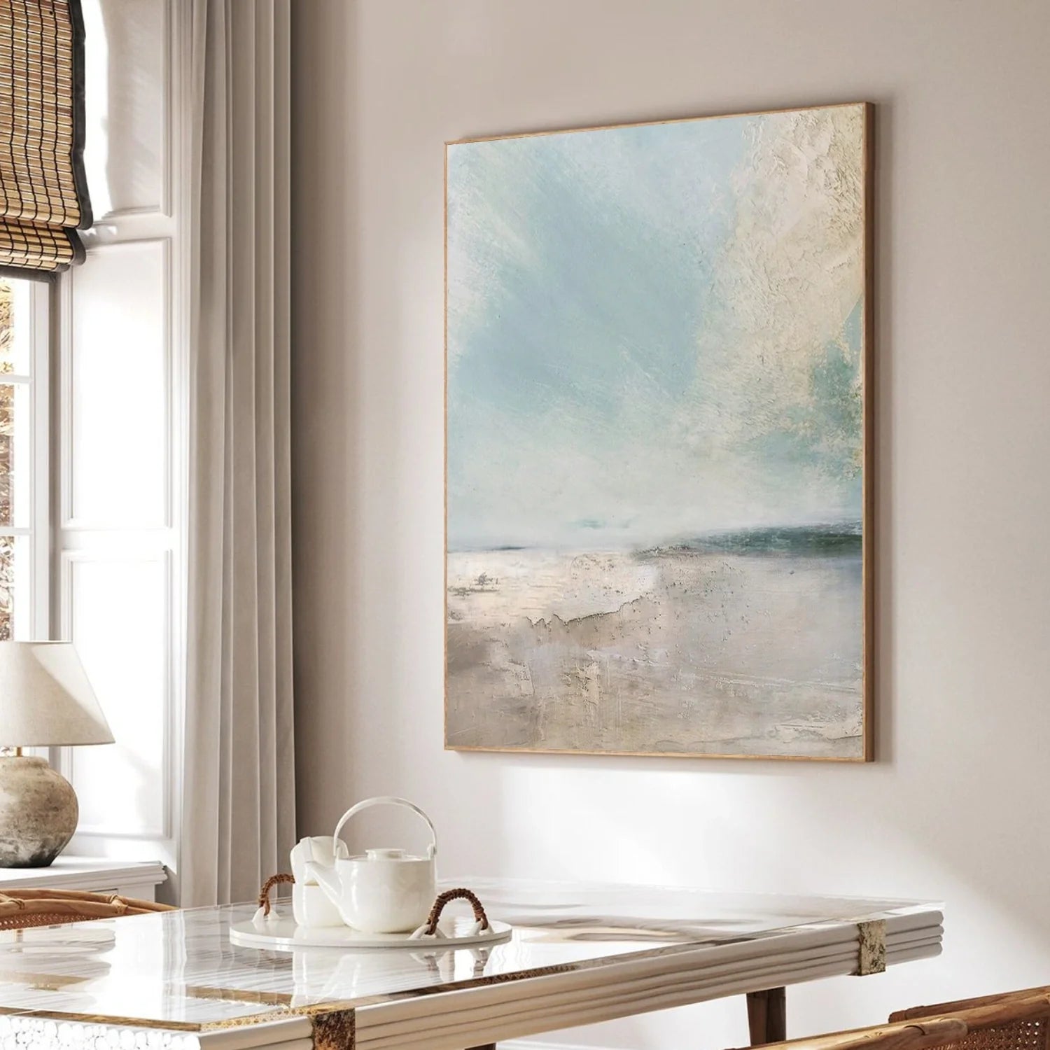 Sea & Sky Abstract Wall Art #SK166