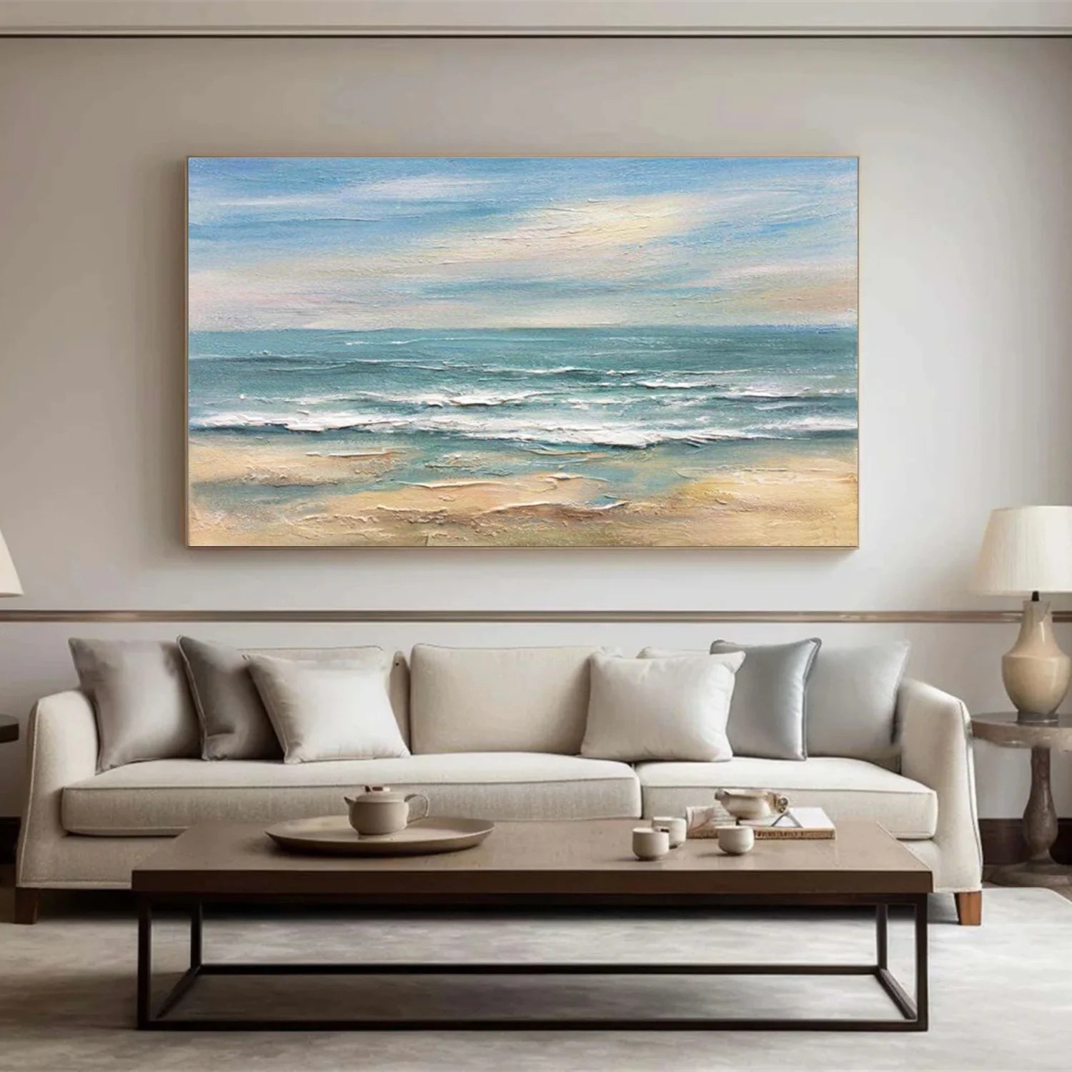 Sea & Sky Abstract_Wall Art #SK135