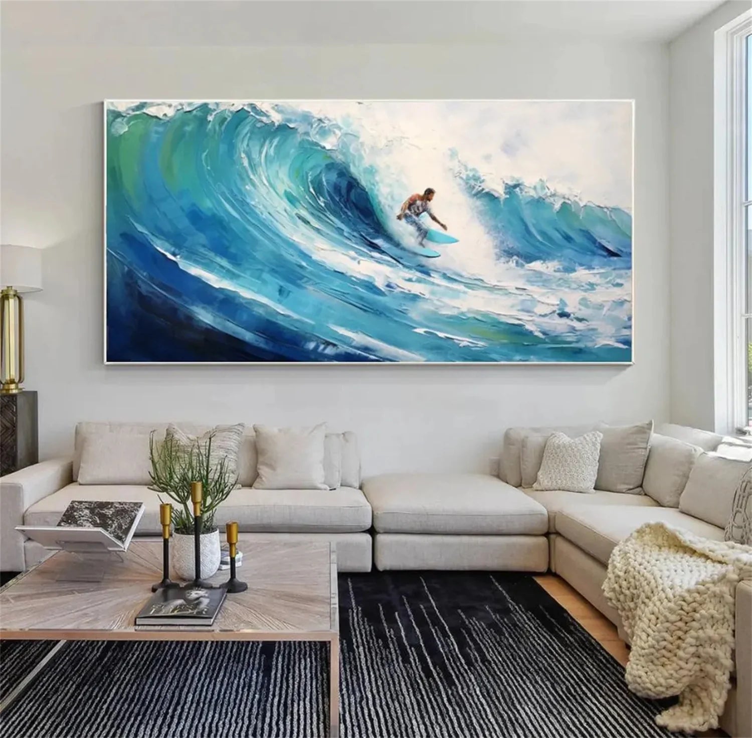 Minimalist Sea & Sky Art #SK088