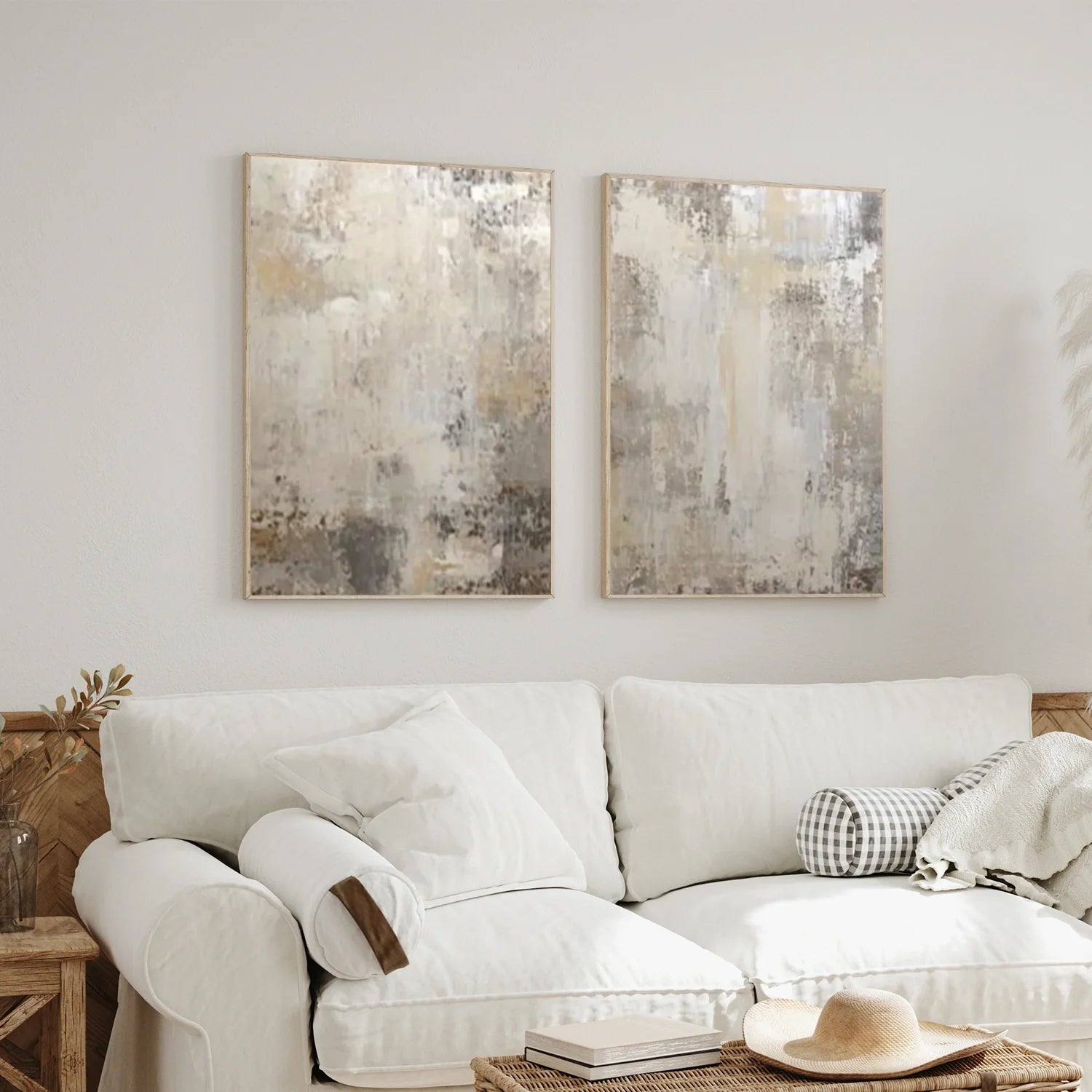 Wabi Sabi Canvas Art Set of 2 #WA797