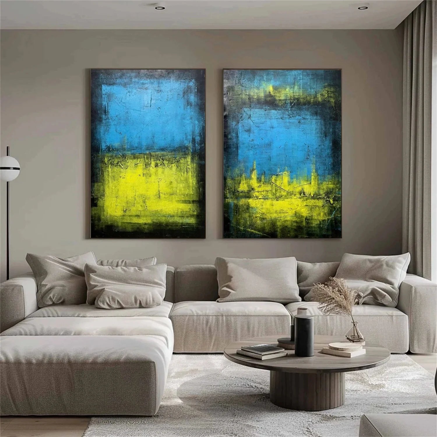 Abstract Tranquility Set of 2 #WA324