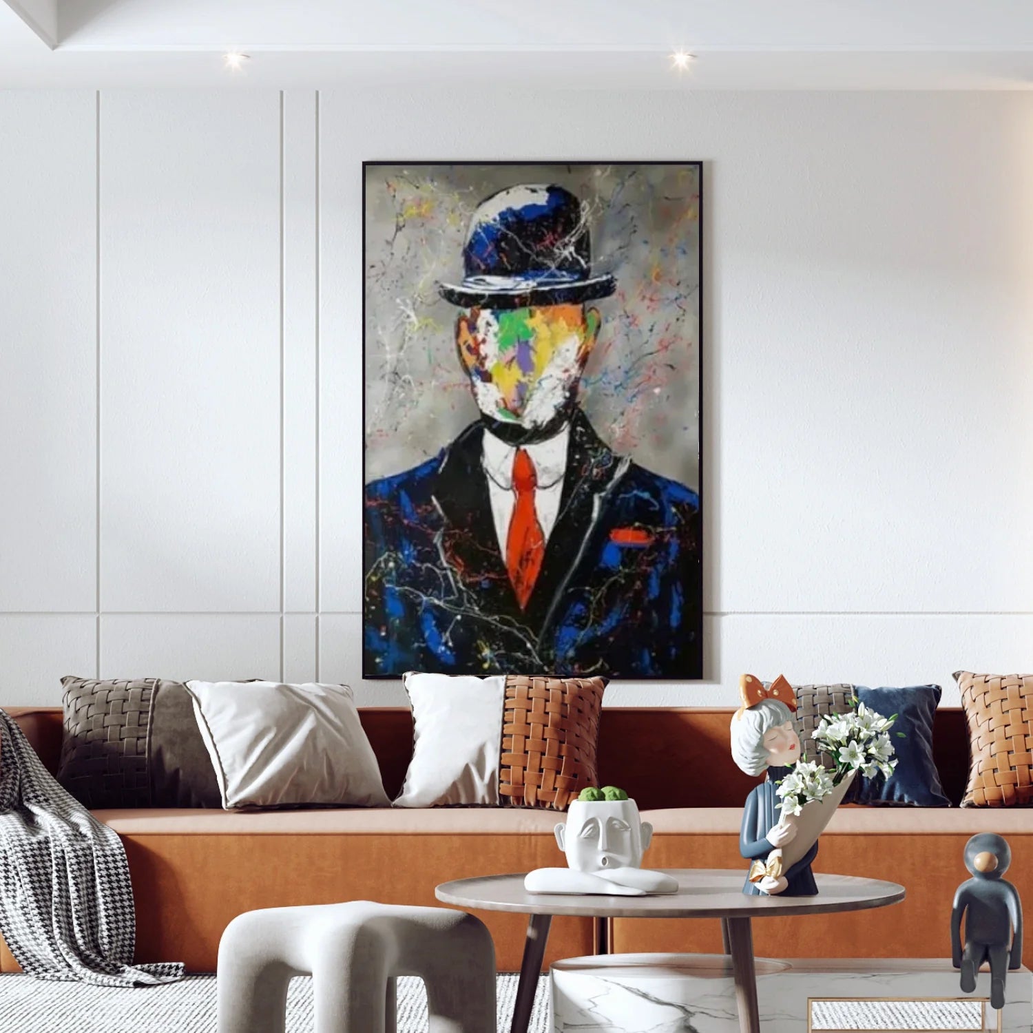 Abstract Portrait_Wall Art #AB067