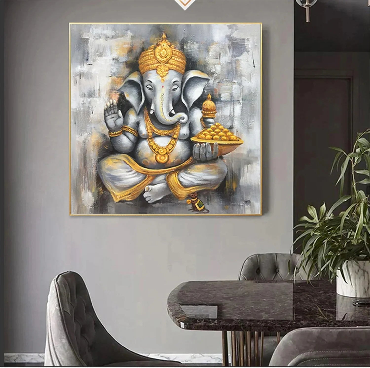 Colorful Abstract Animal Wall Art #AM060