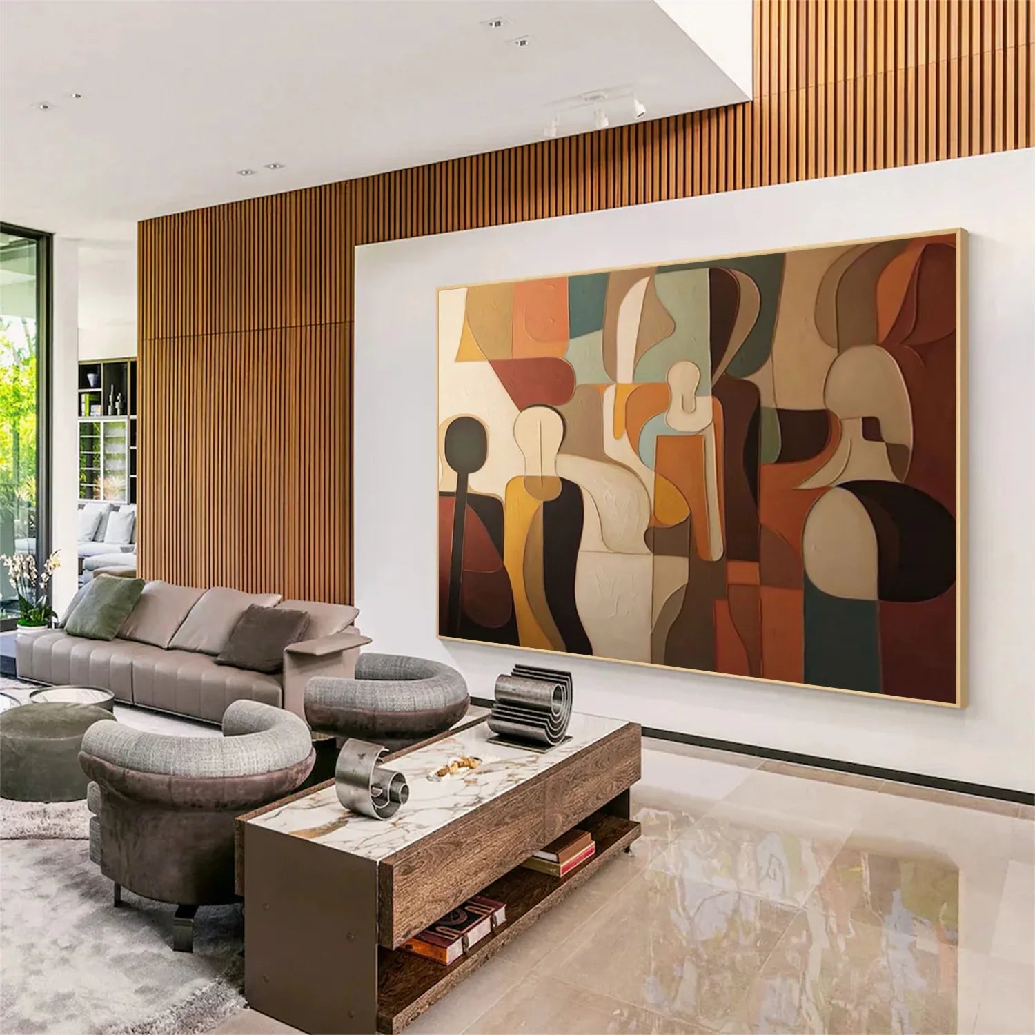 Abstract_Canvas Art #WA836