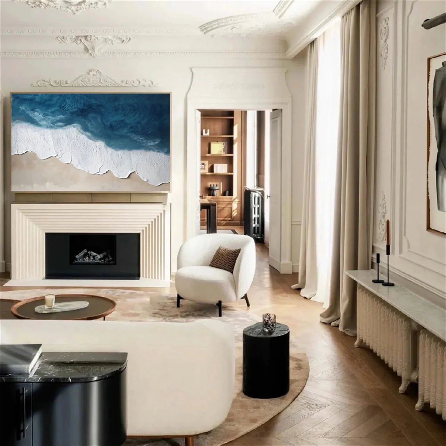 Minimalist Sea & Sky Art #SK055