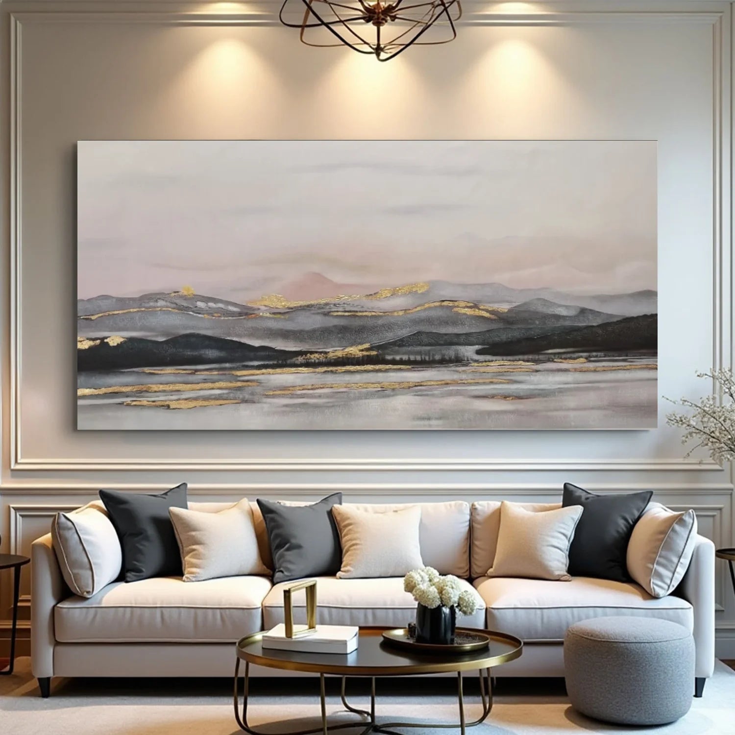 Abstract Canvas Art #WA798