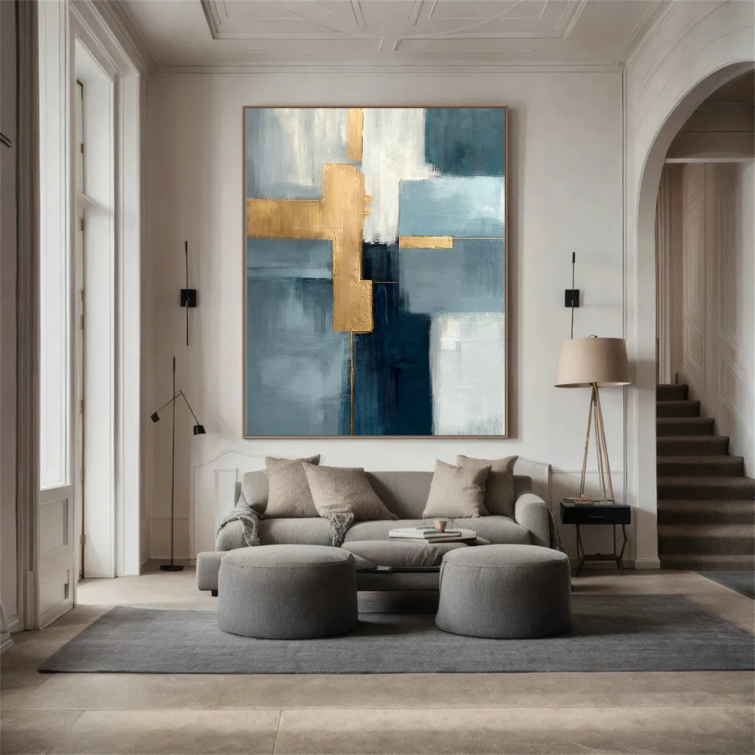 Abstract Canvas Art #WA581