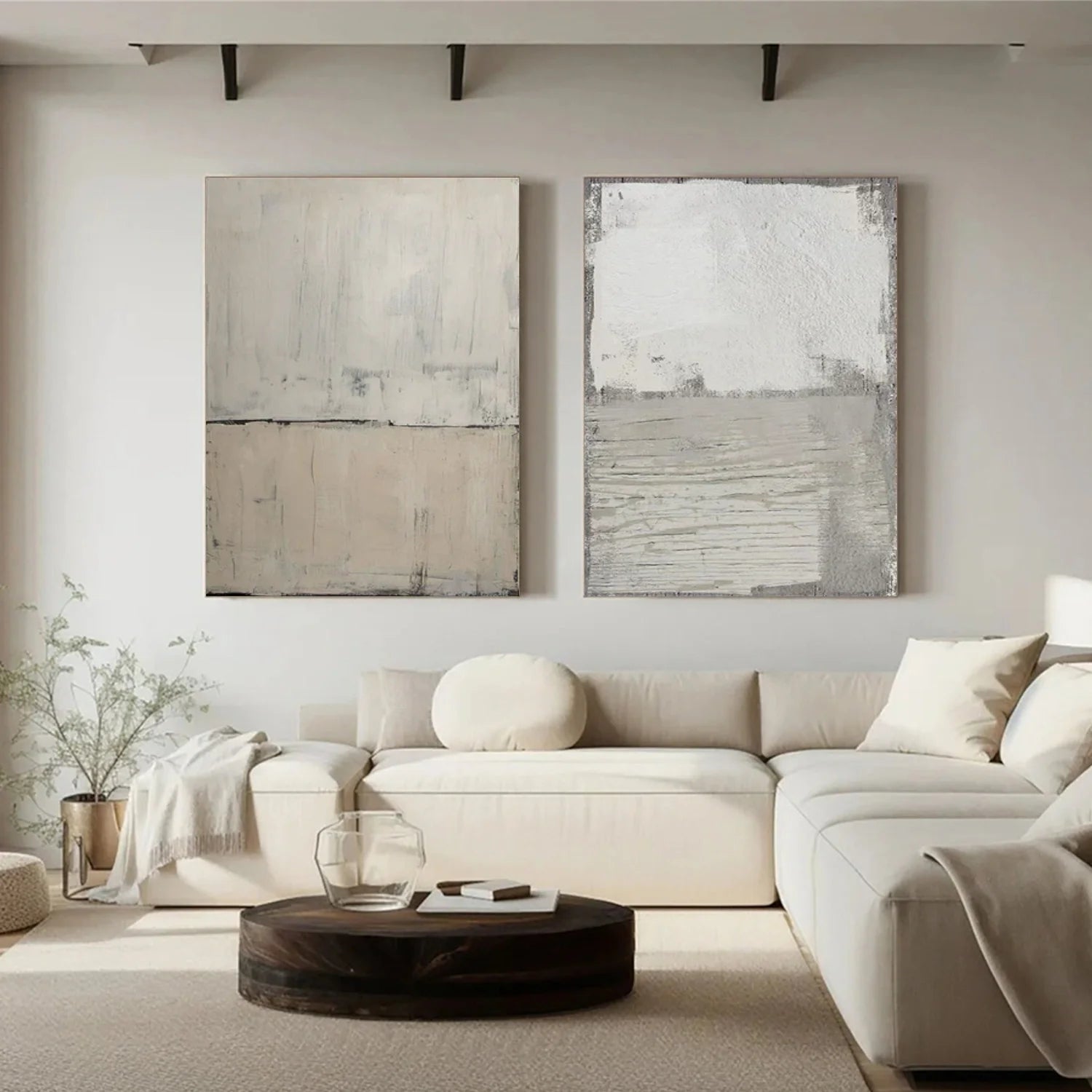 Wabi Sabi Canvas Art Set of 2 #WA725