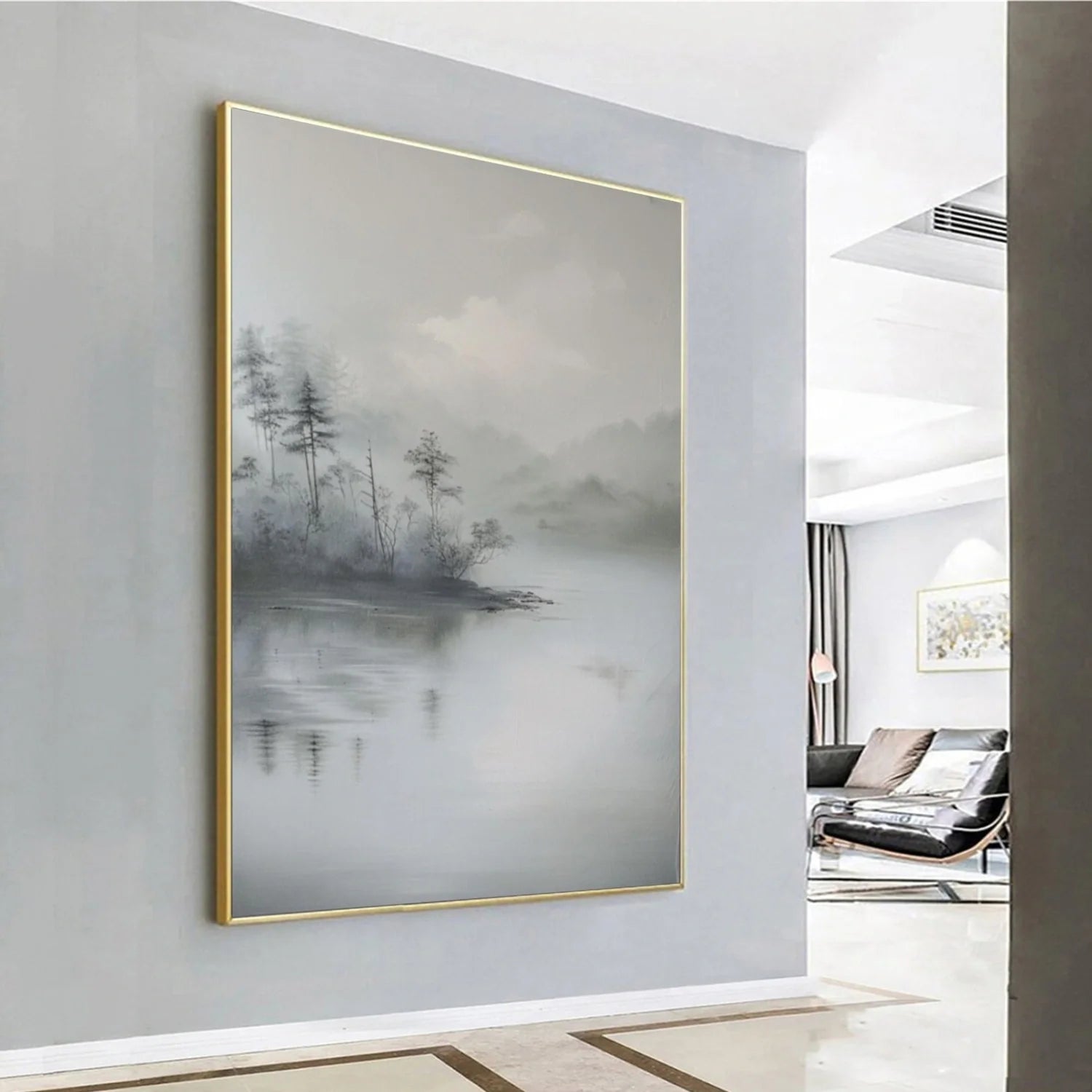 Flower & Tree Abstract_Wall Art #FT178