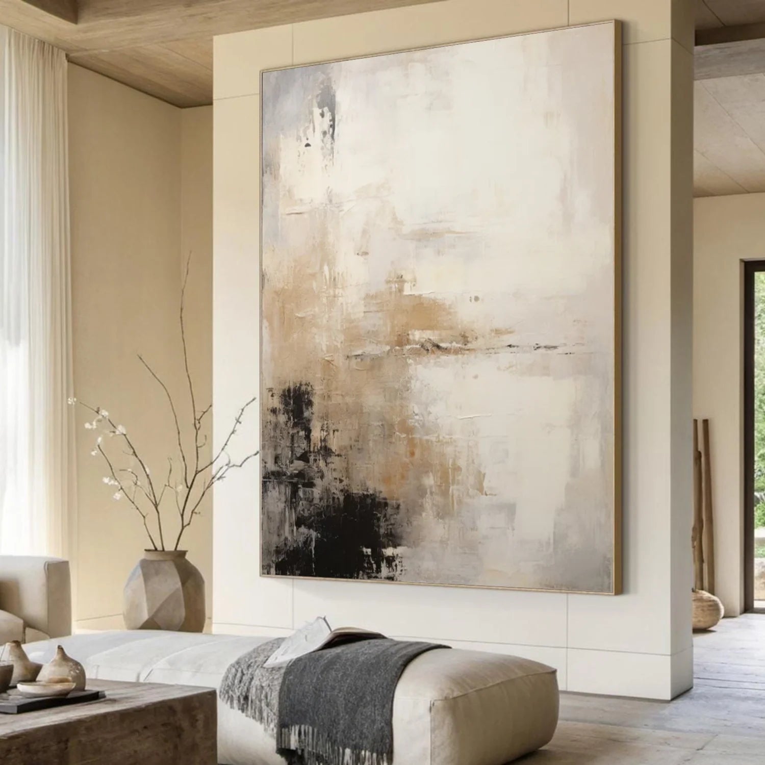 Abstract Canvas Art #WA845