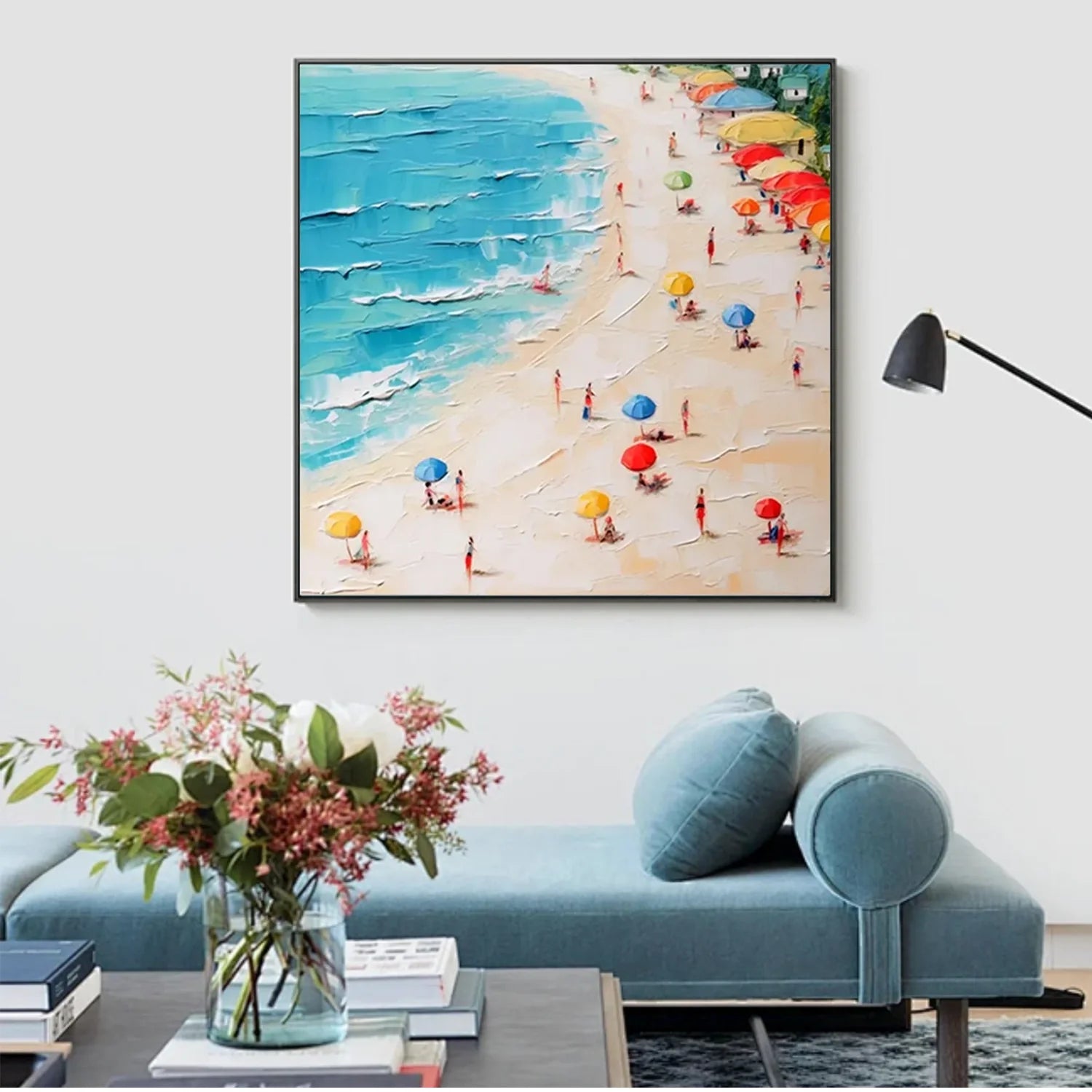 Swimming Sport_Textured Wall Art #AS028