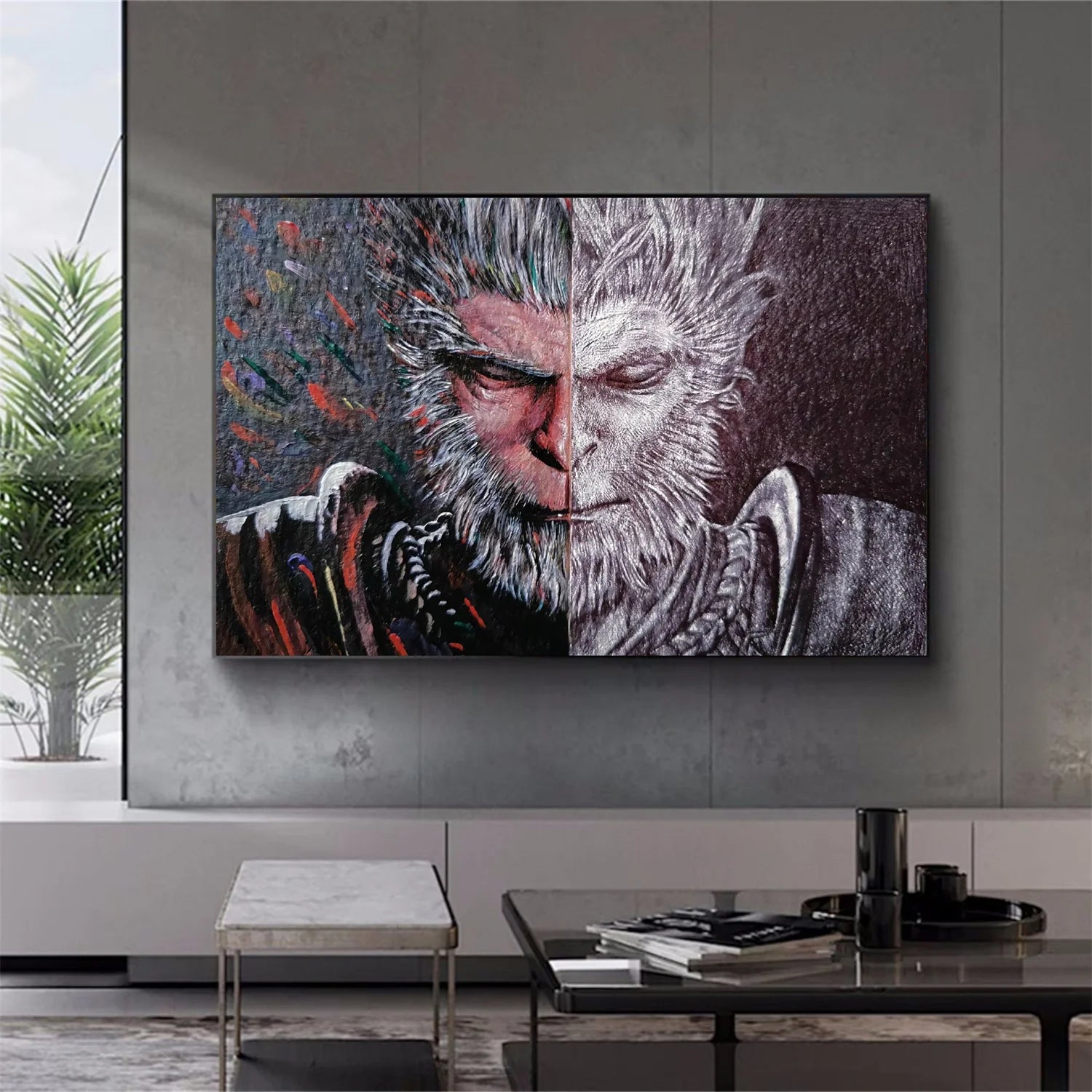 WUKONG ABSTRACT POP ART #PO083