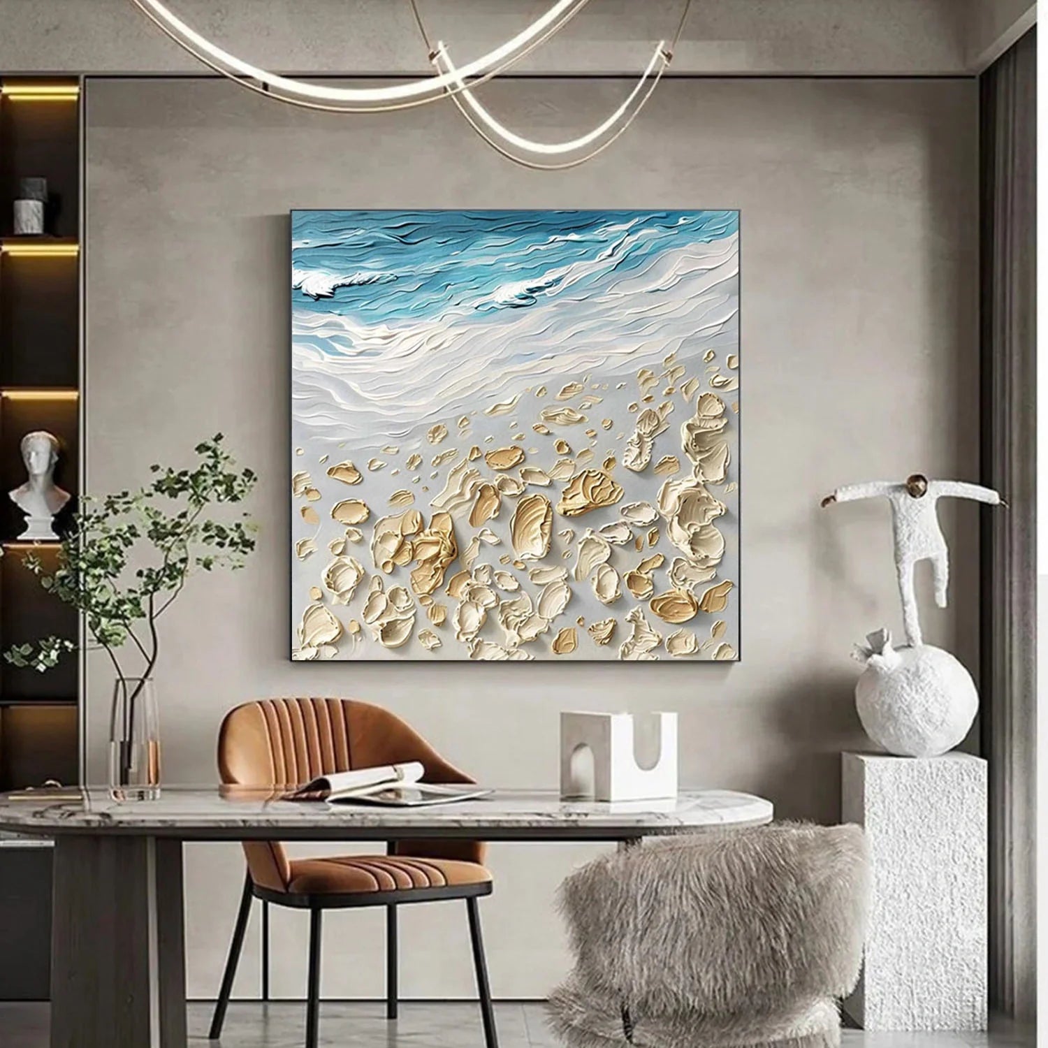 Minimalist Sea & Sky Art #SK064