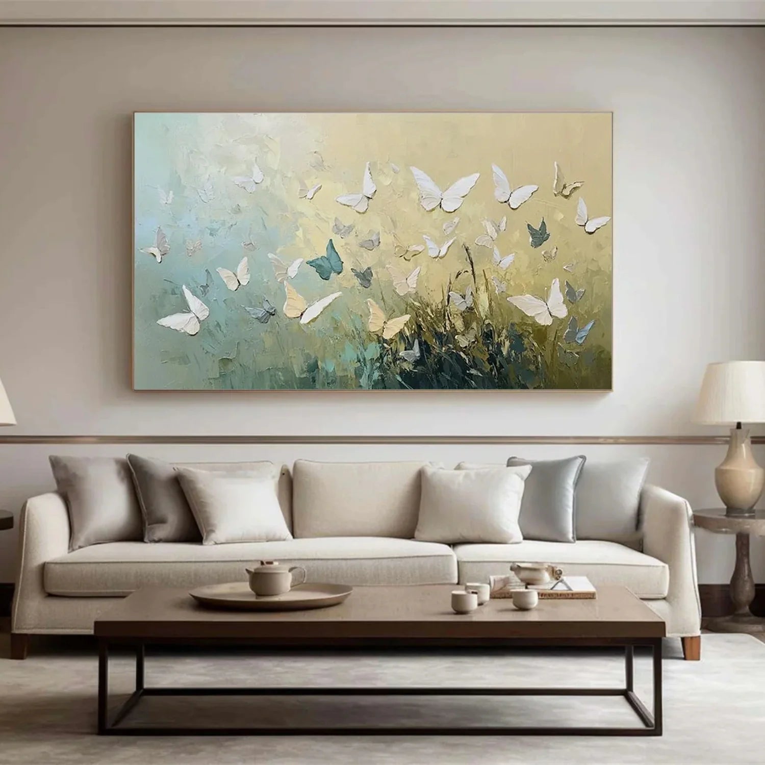 Flower & Tree Abstract Wall Art #FT117