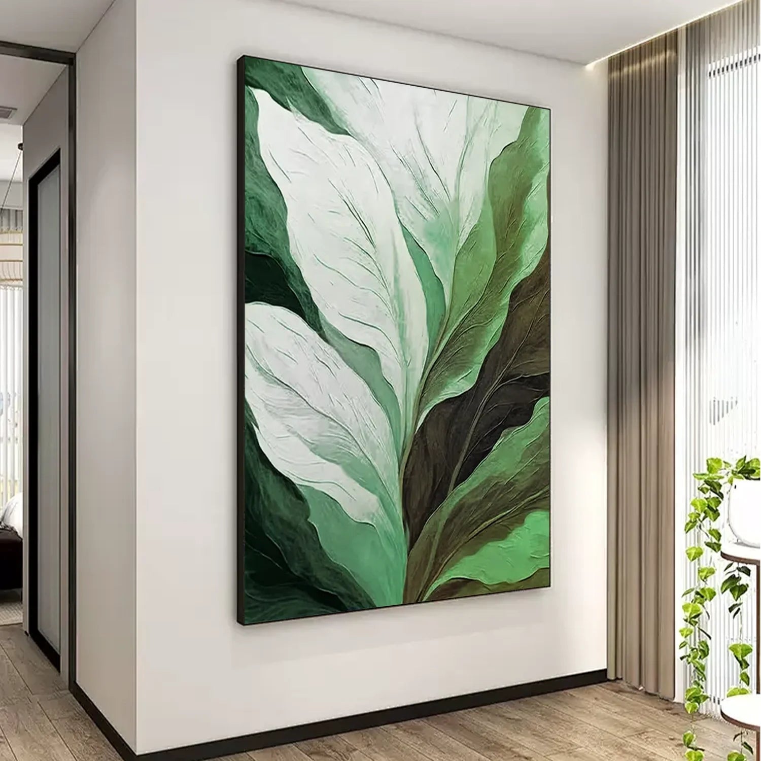 Flower & Tree Abstract Wall Art #FT116