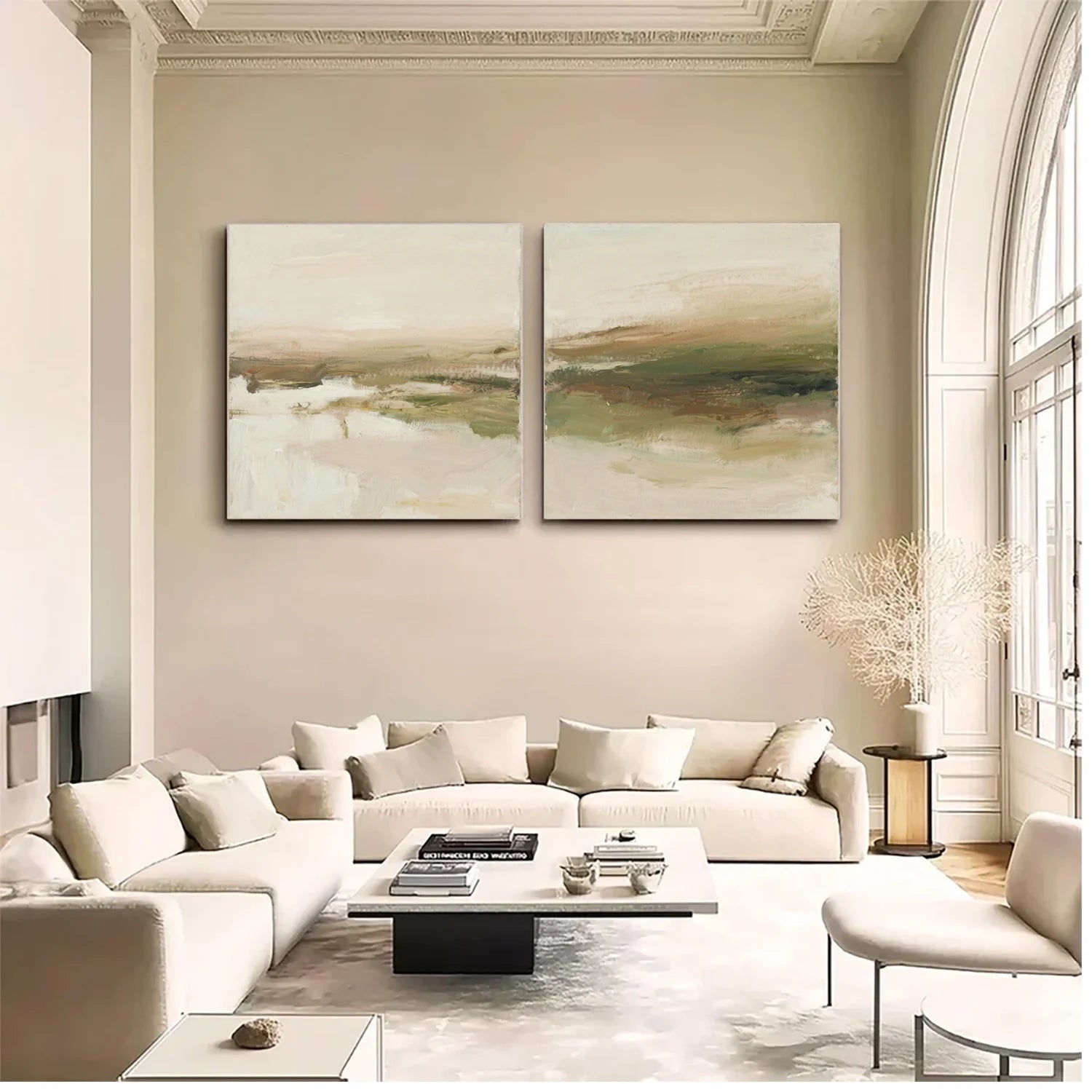 Wabi Sabi Canvas Art Set of 2 #WA756