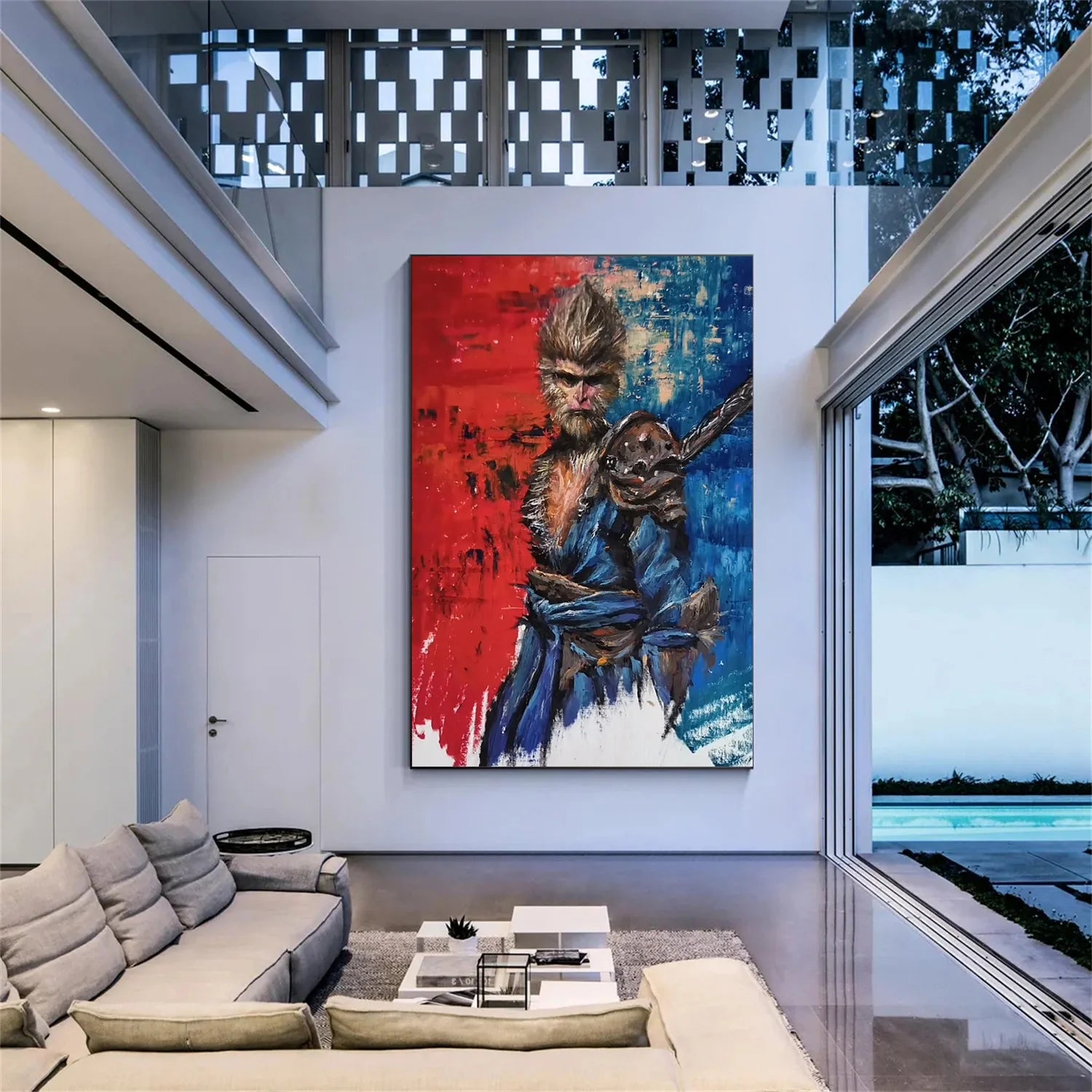 WUKONG ABSTRACT POP ART #PO082