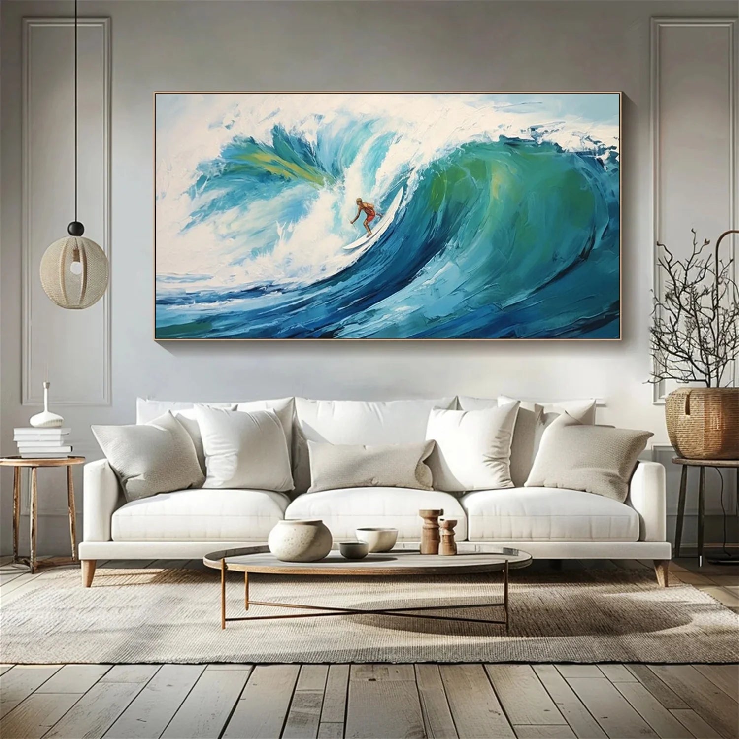 Minimalist Sea & Sky Art #SK087