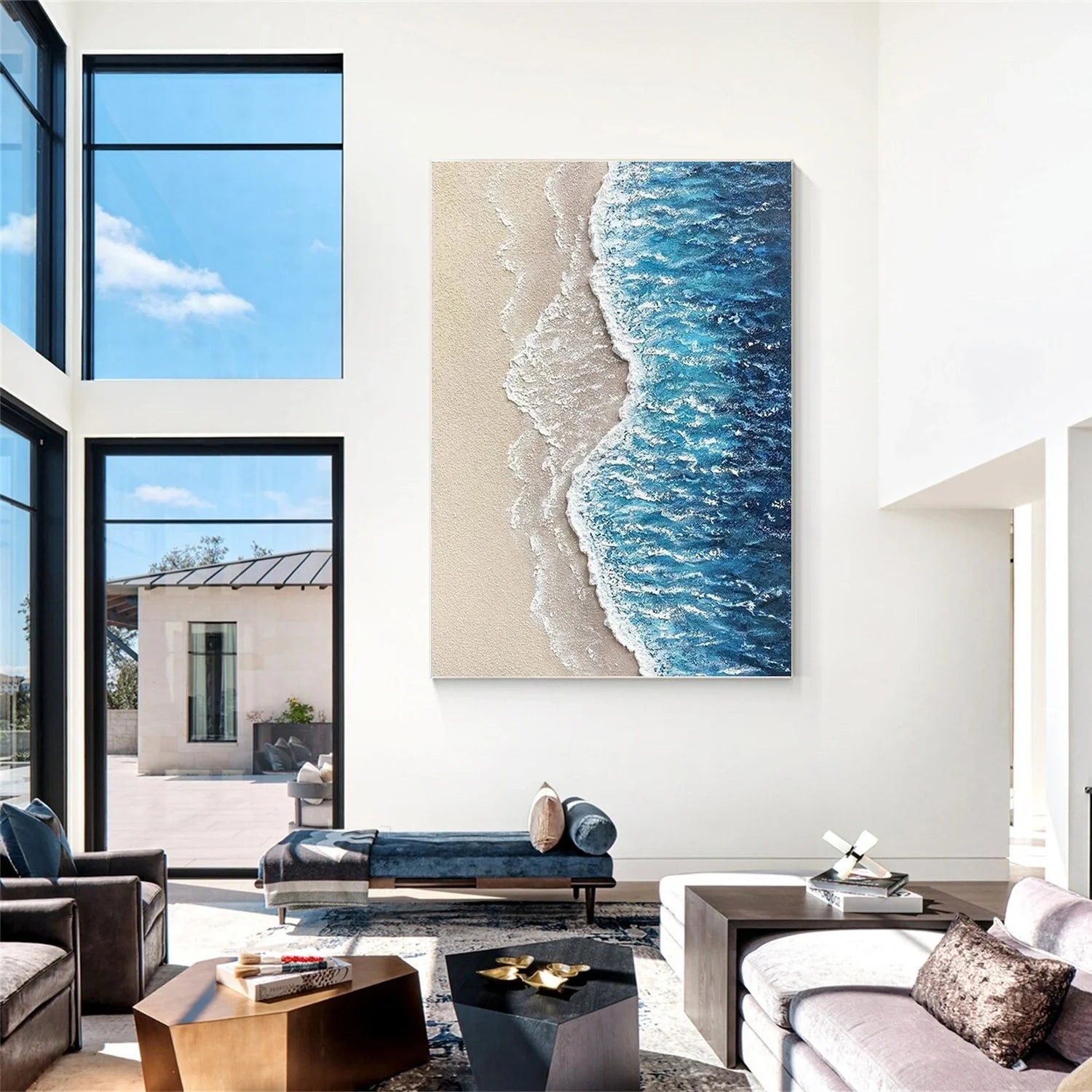 Minimalist Sea & Sky Art #SK038