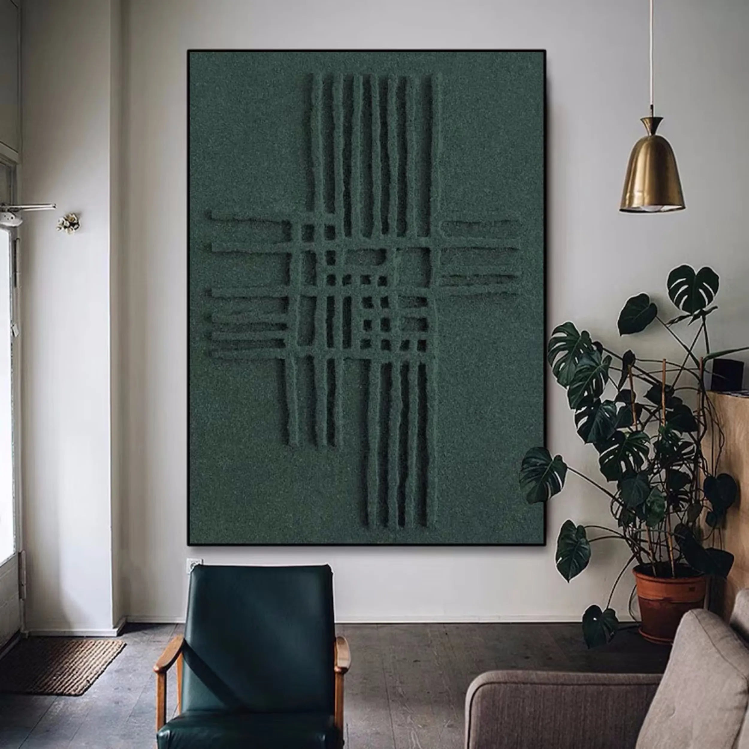 Green Texture Art #GT024