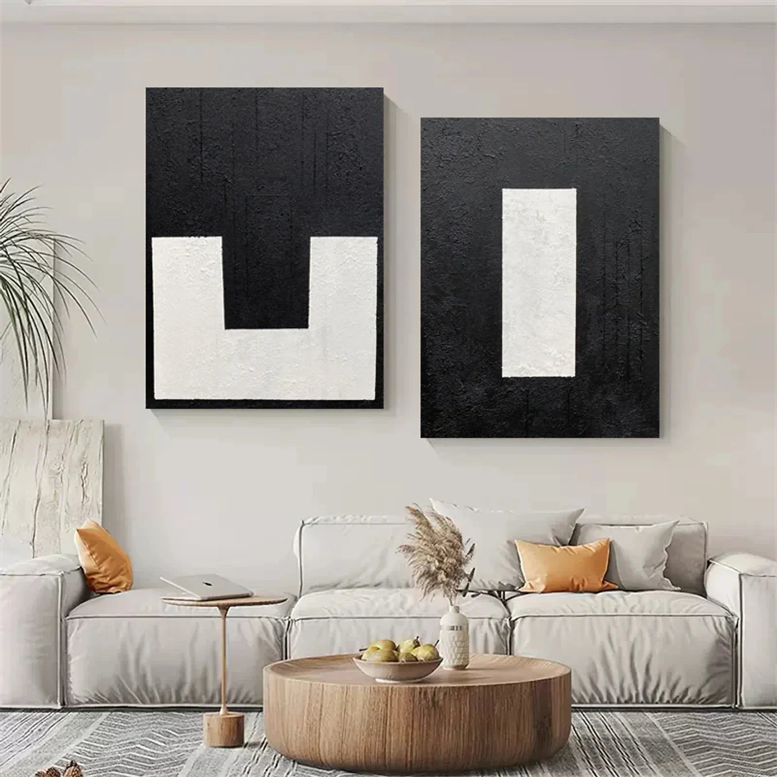 Minimalist Zen Set of 2 #MZ063