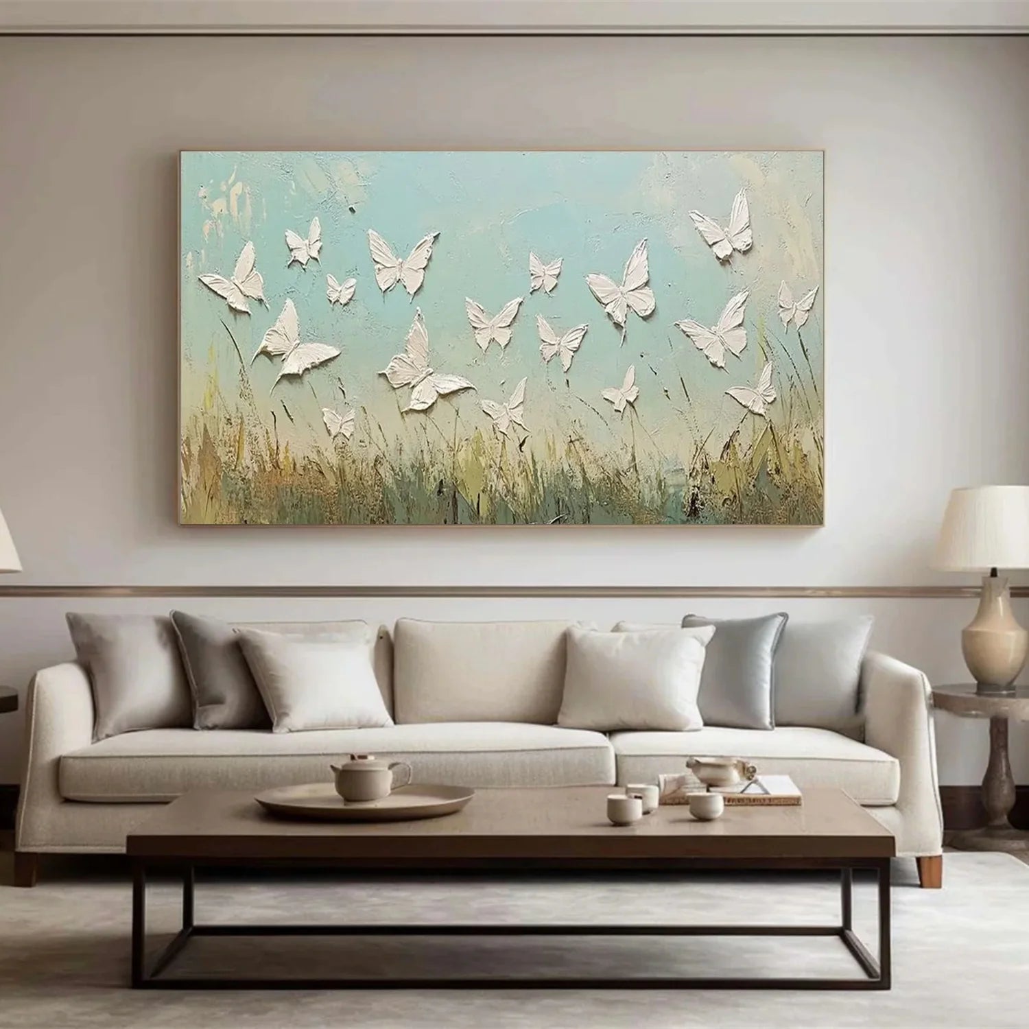 Flower & Tree Abstract Wall Art #FT118