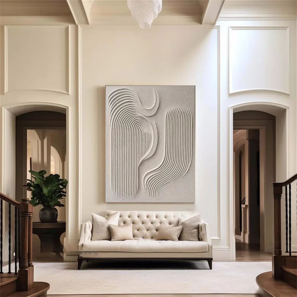 Minimalist Brown & Beige Art #MB004