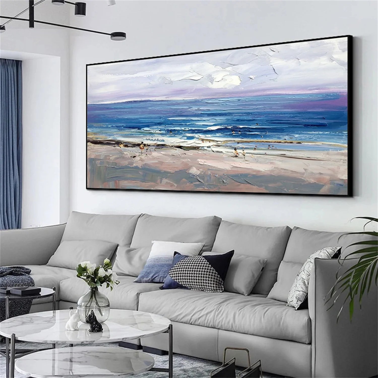 Sea & Sky Textured Art #SK096