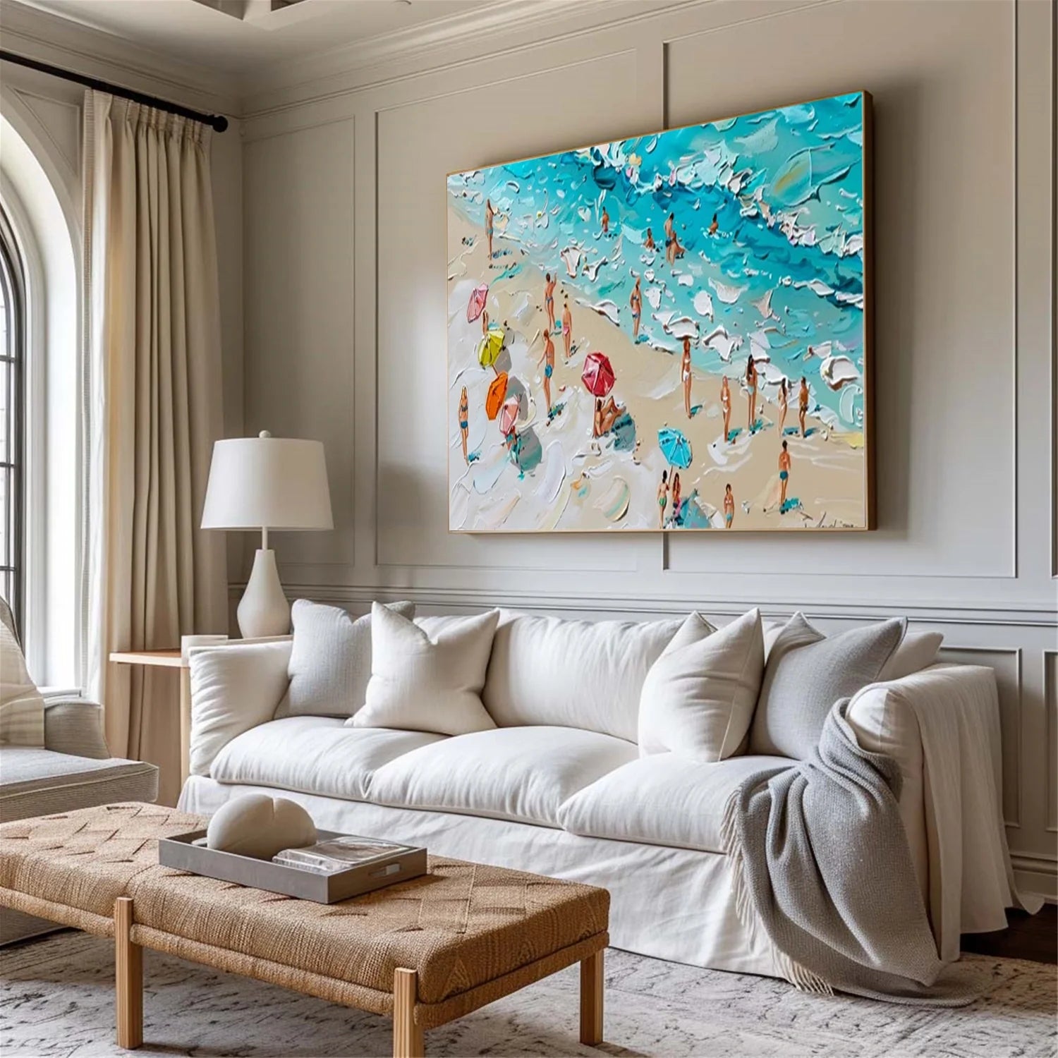 Sea & Sky Textured Art #SK094