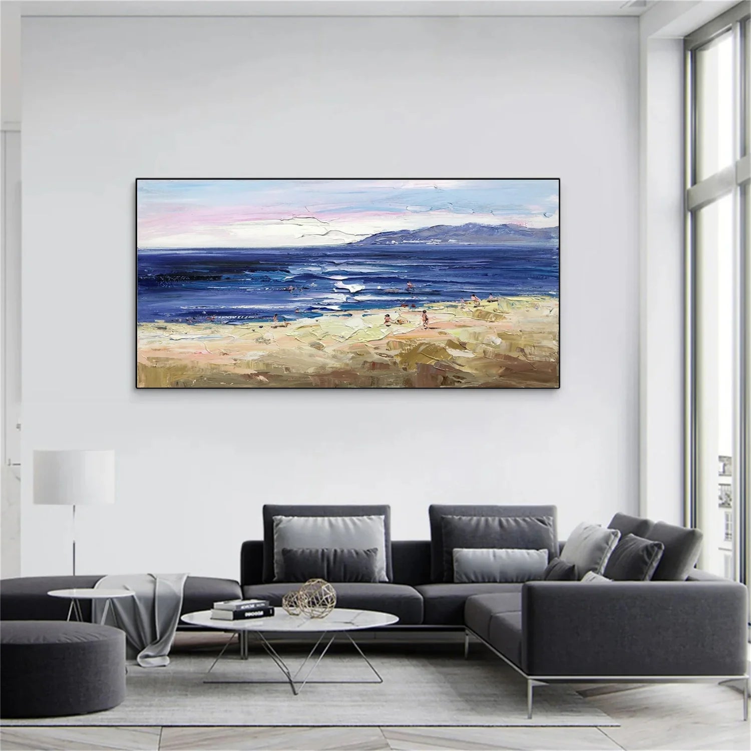 Sea & Sky Textured Art #SK095