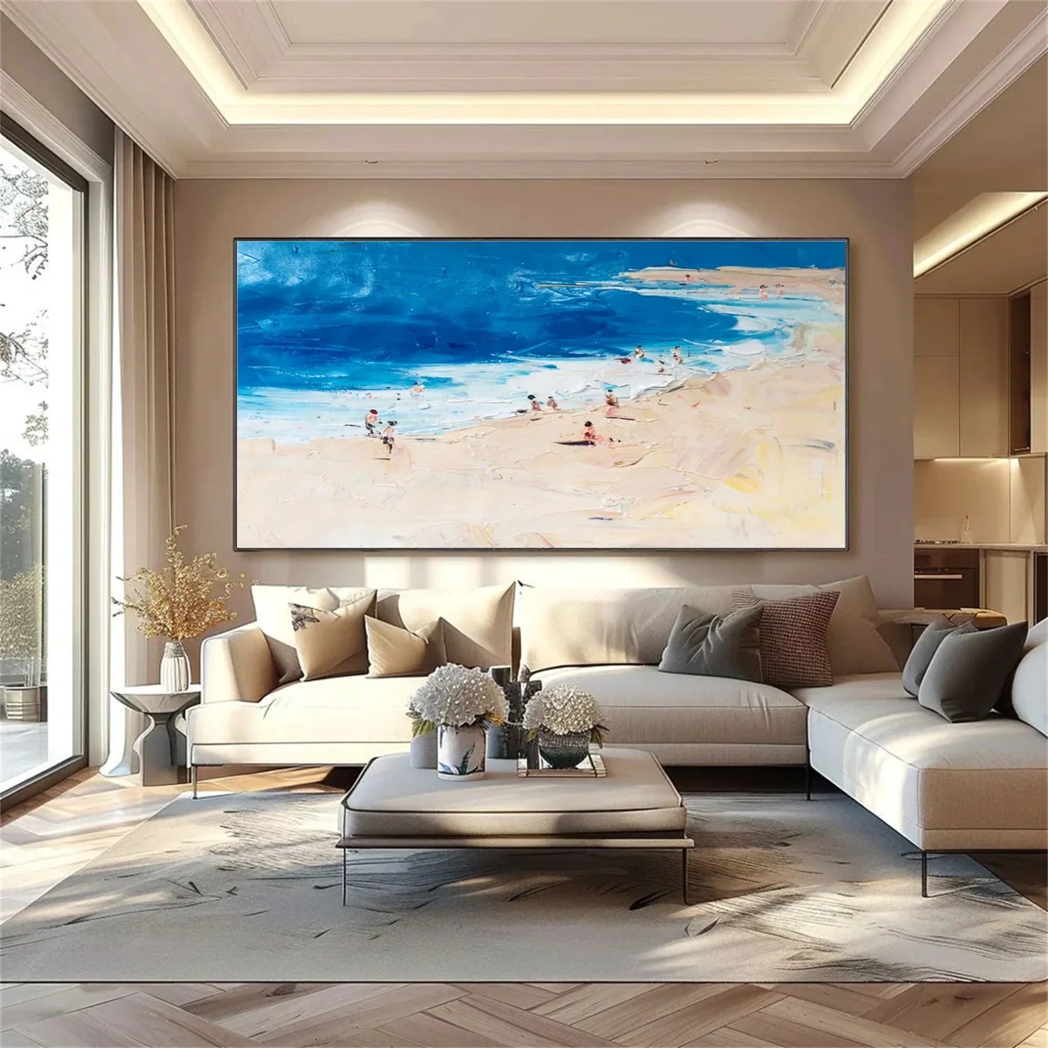 Sea & Sky Textured Art #SK098