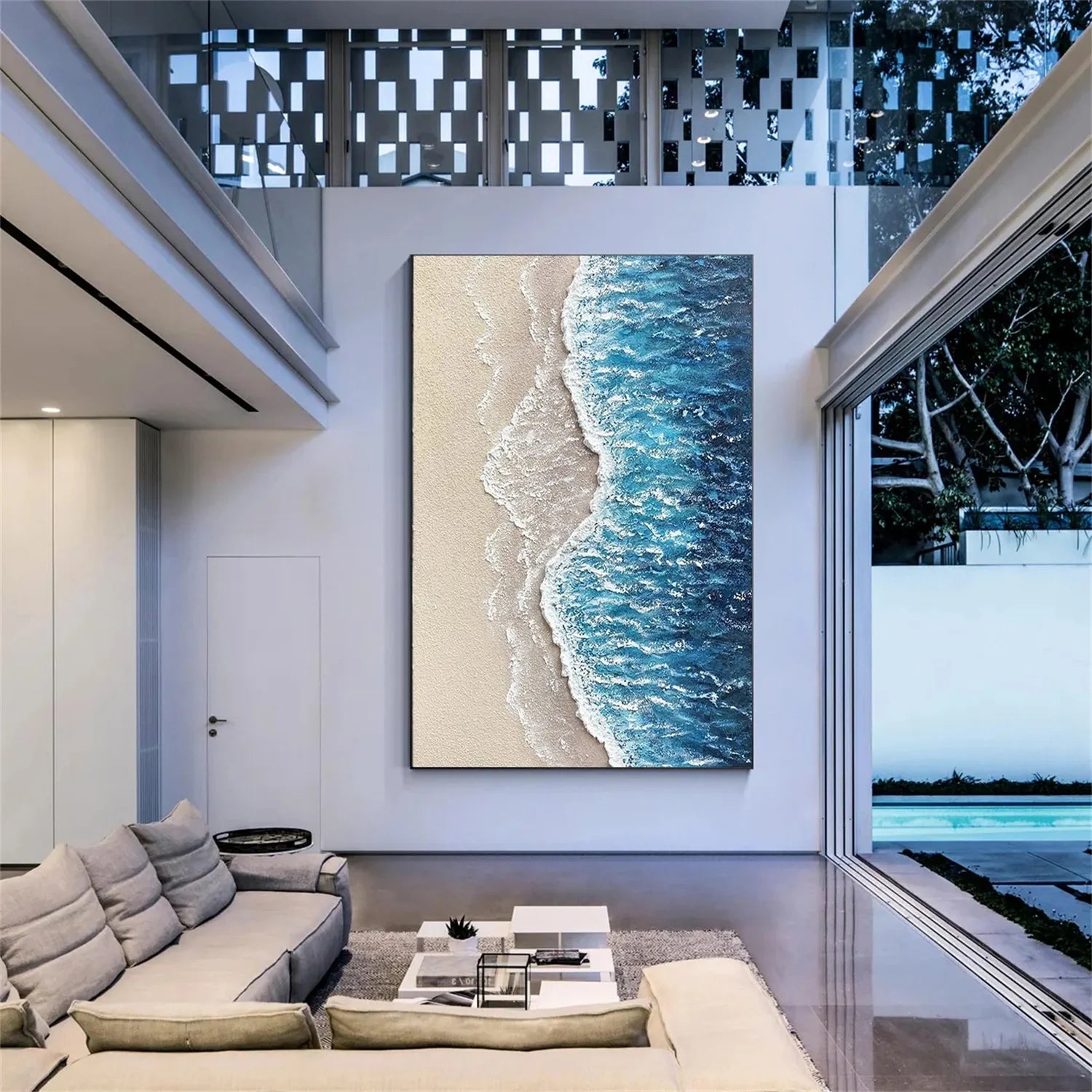 Minimalist Sea & Sky Art #SK038