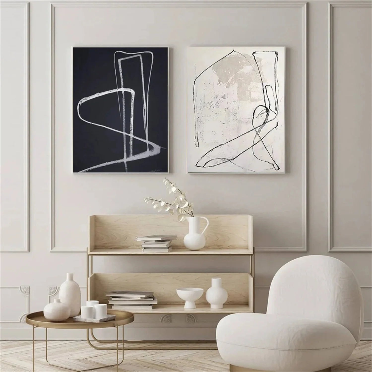 Abstract Tranquility Set of 2 #WA250