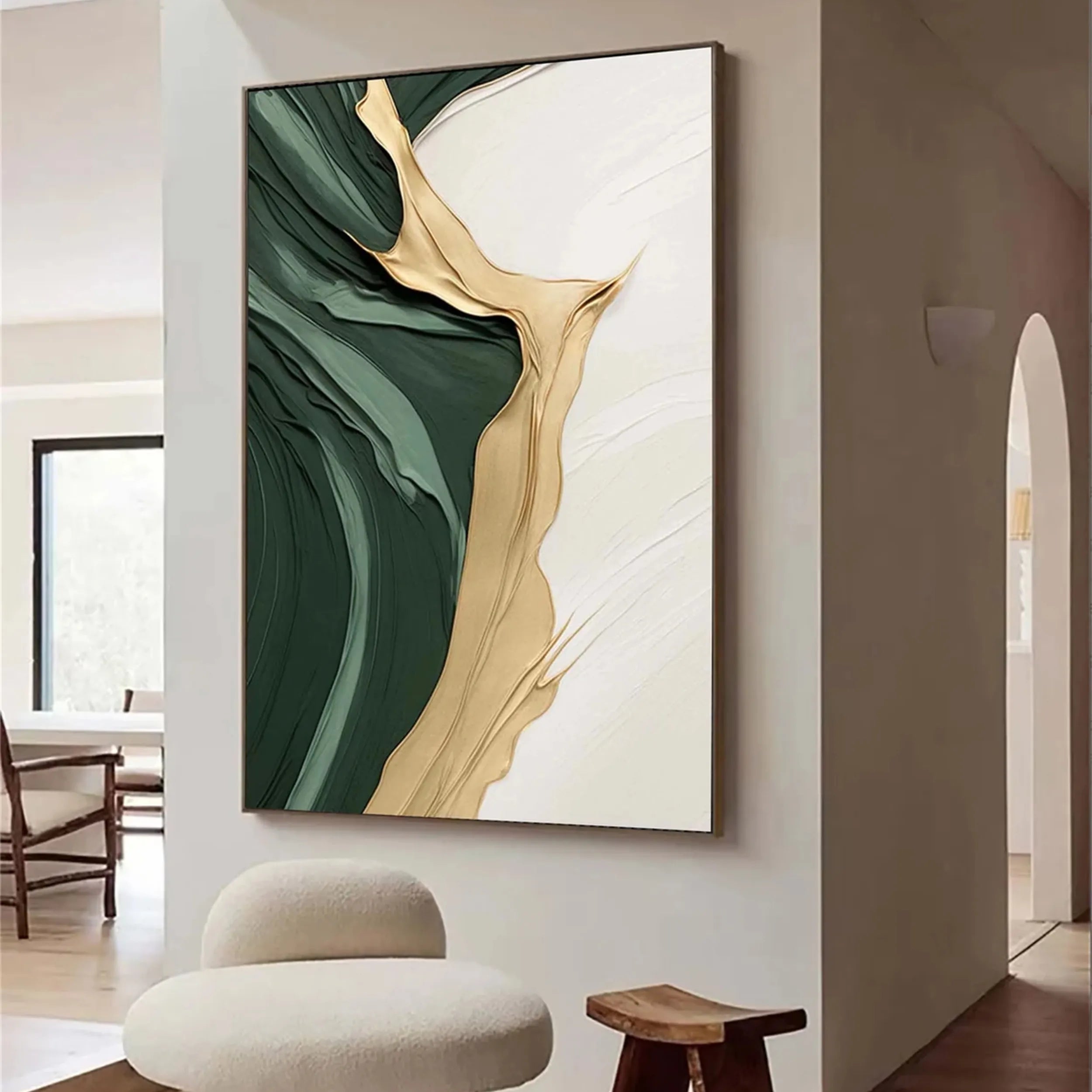 Green Texture Art #GT031